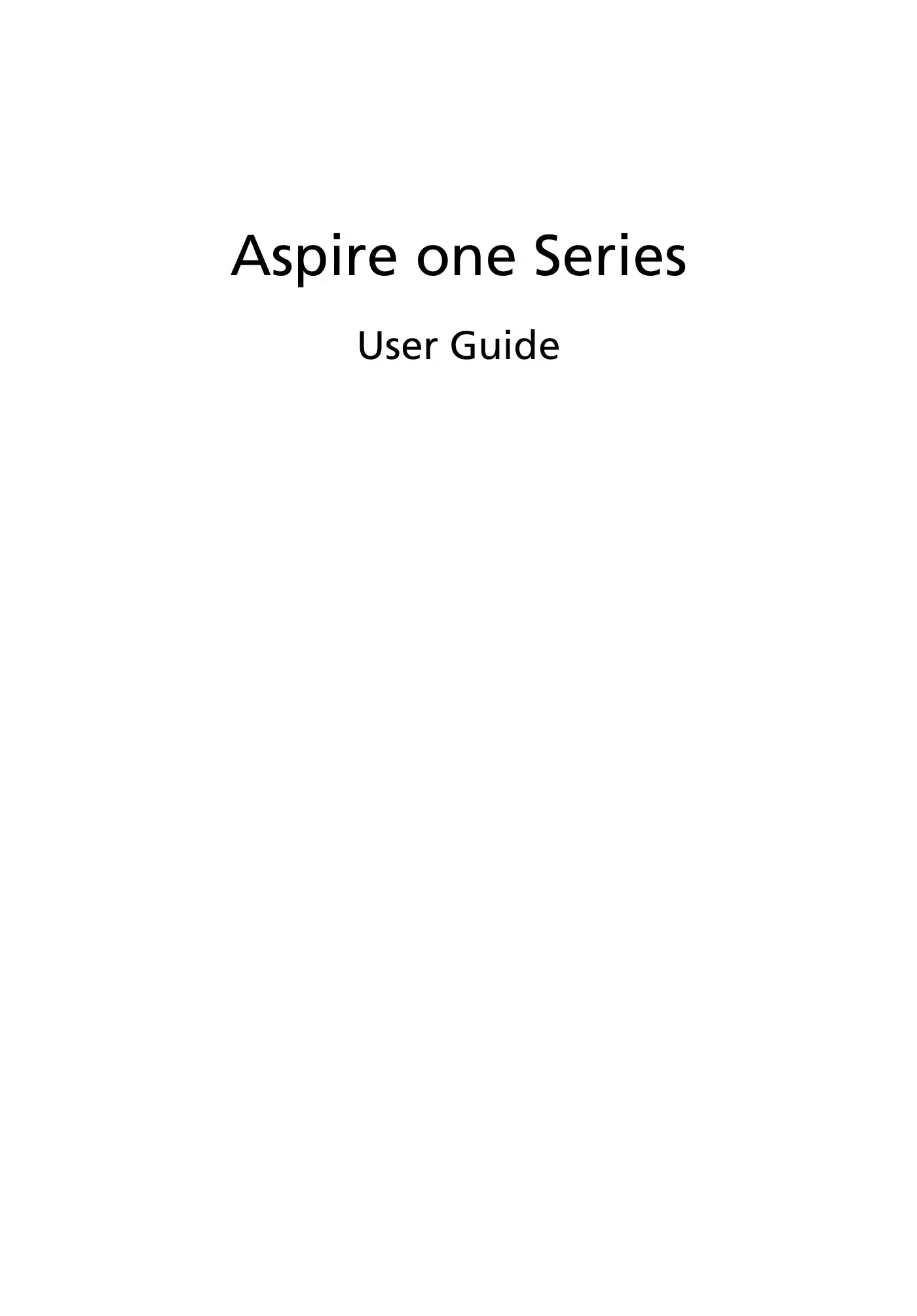Acer Aspire One 751H User Manual Manual pdf 1 page image