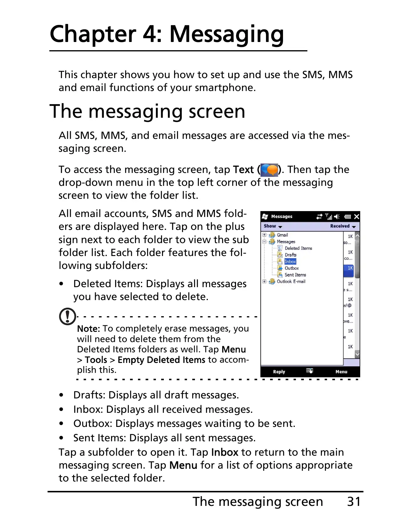 Acer E100 User Manual Manual pdf 31 page image