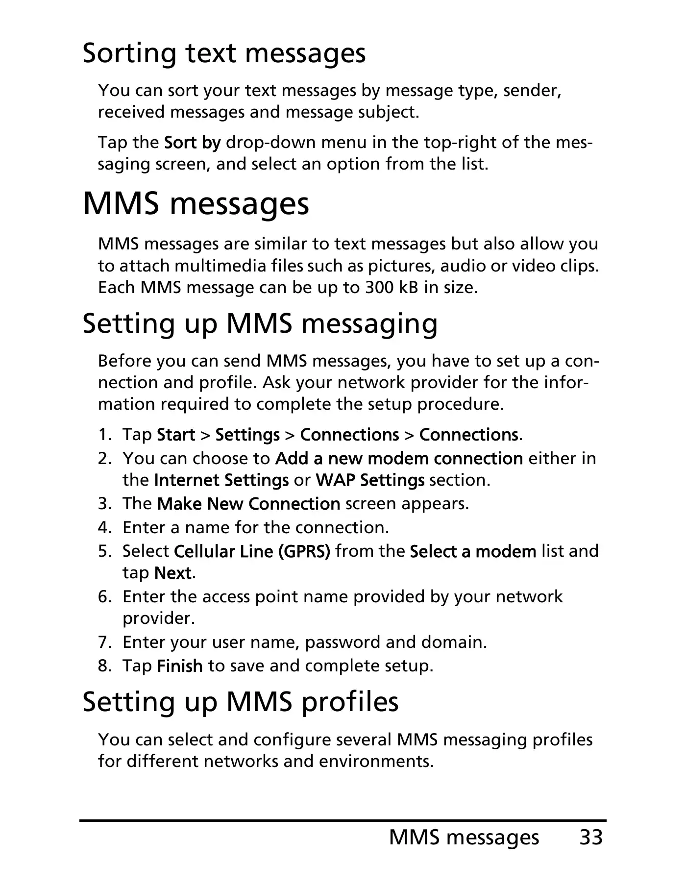 Acer E100 User Manual Manual pdf 33 page image