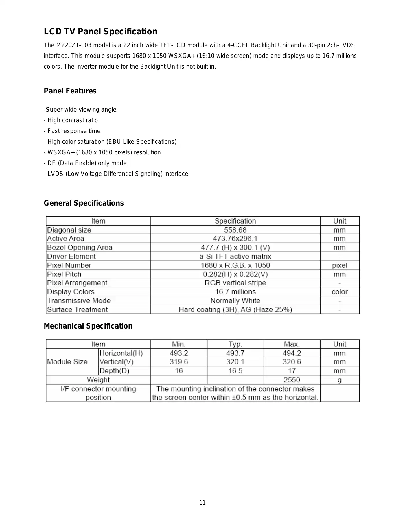 Acer AT2230 Service Manual Manual pdf 11 page image