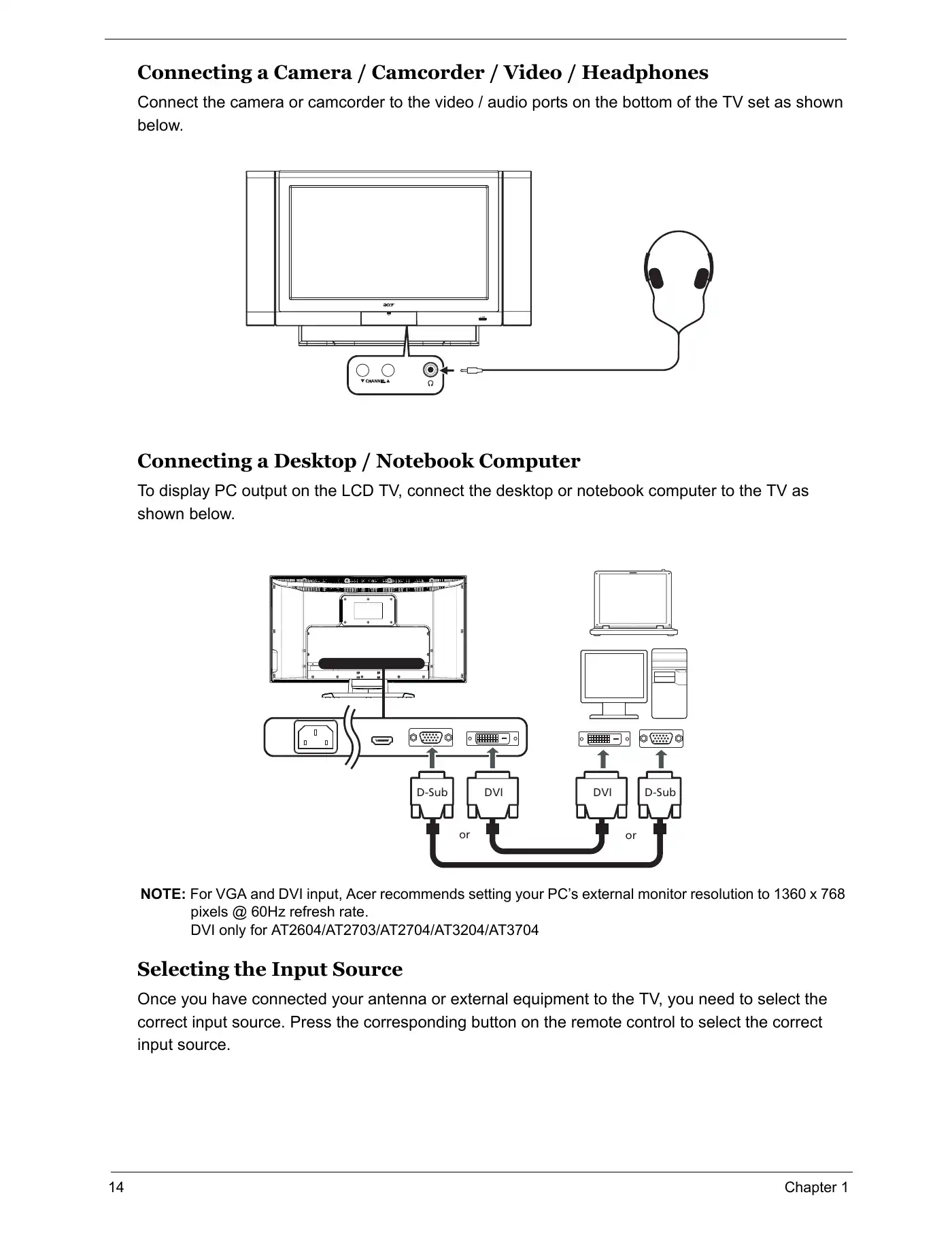 Acer AT2703 Service Manual Manual pdf 20 page image