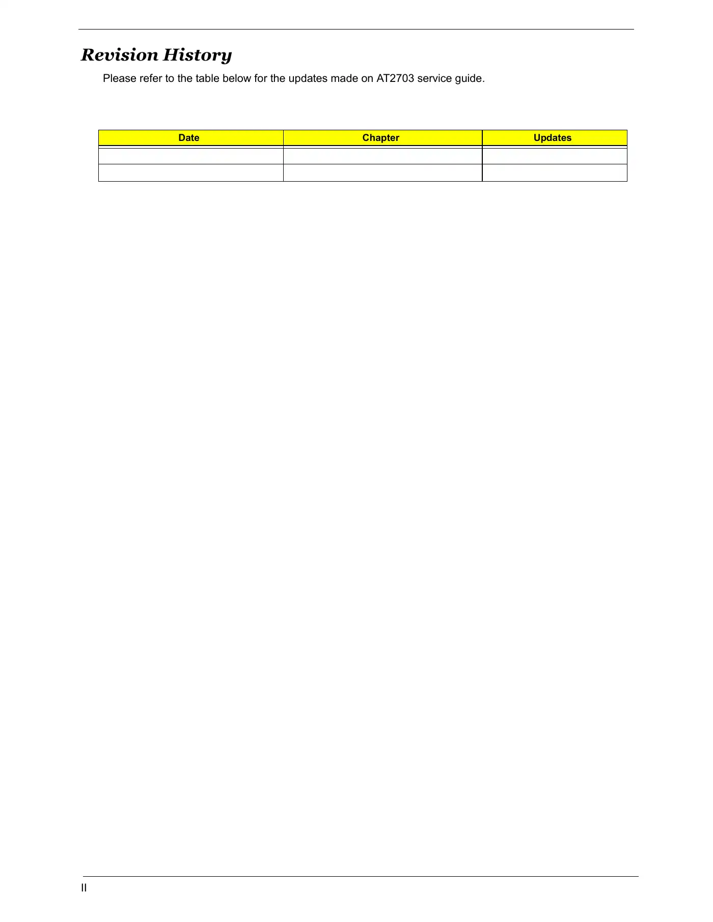 Acer AT2703 Service Manual Manual pdf 2 page image