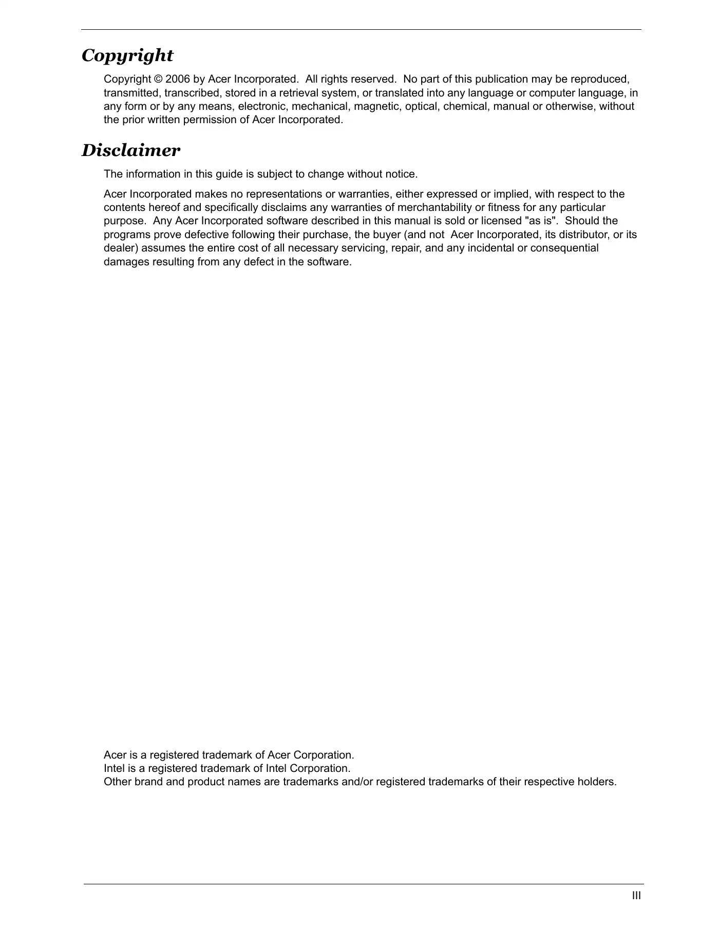 Acer AT2703 Service Manual Manual pdf 3 page image