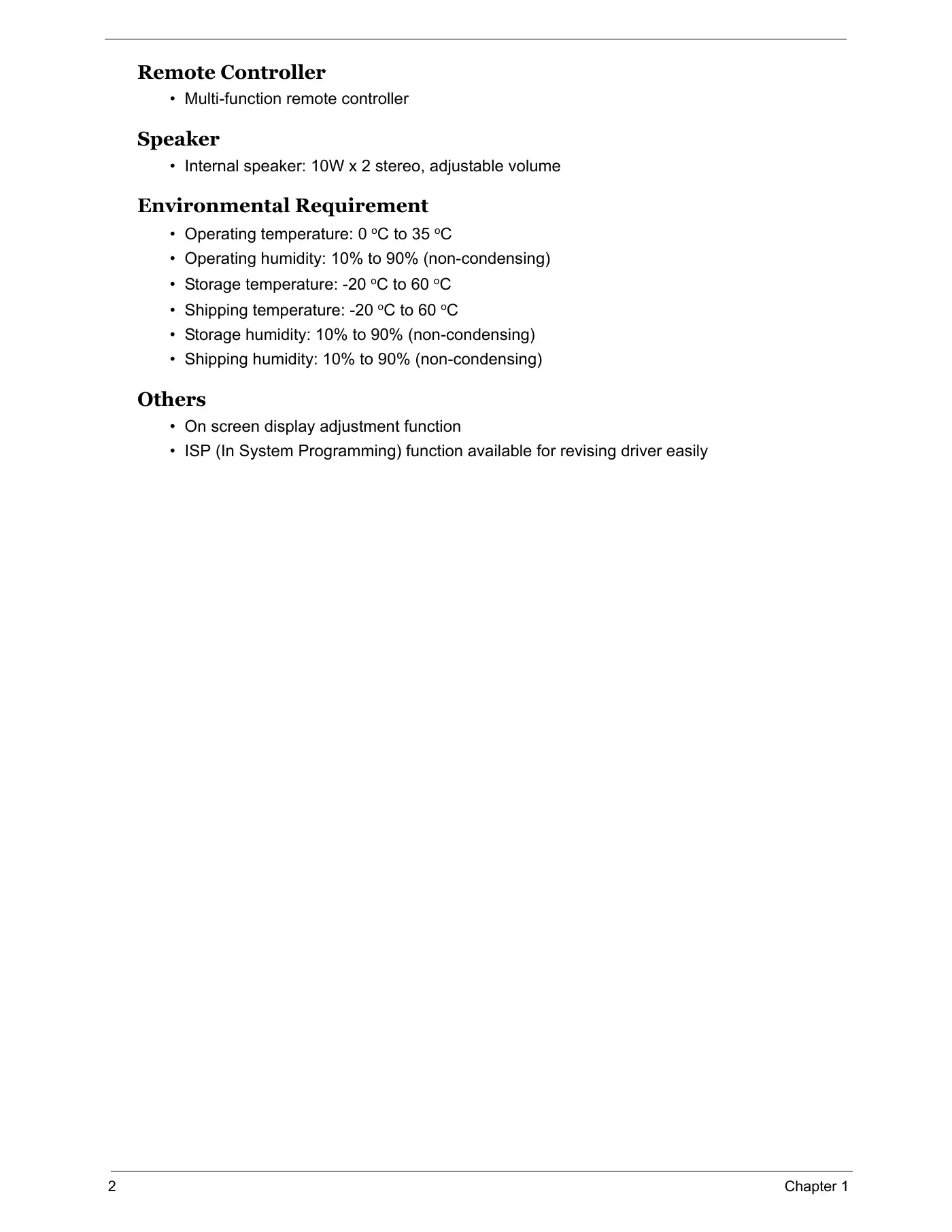 Acer AT2703 Service Manual Manual pdf 8 page image