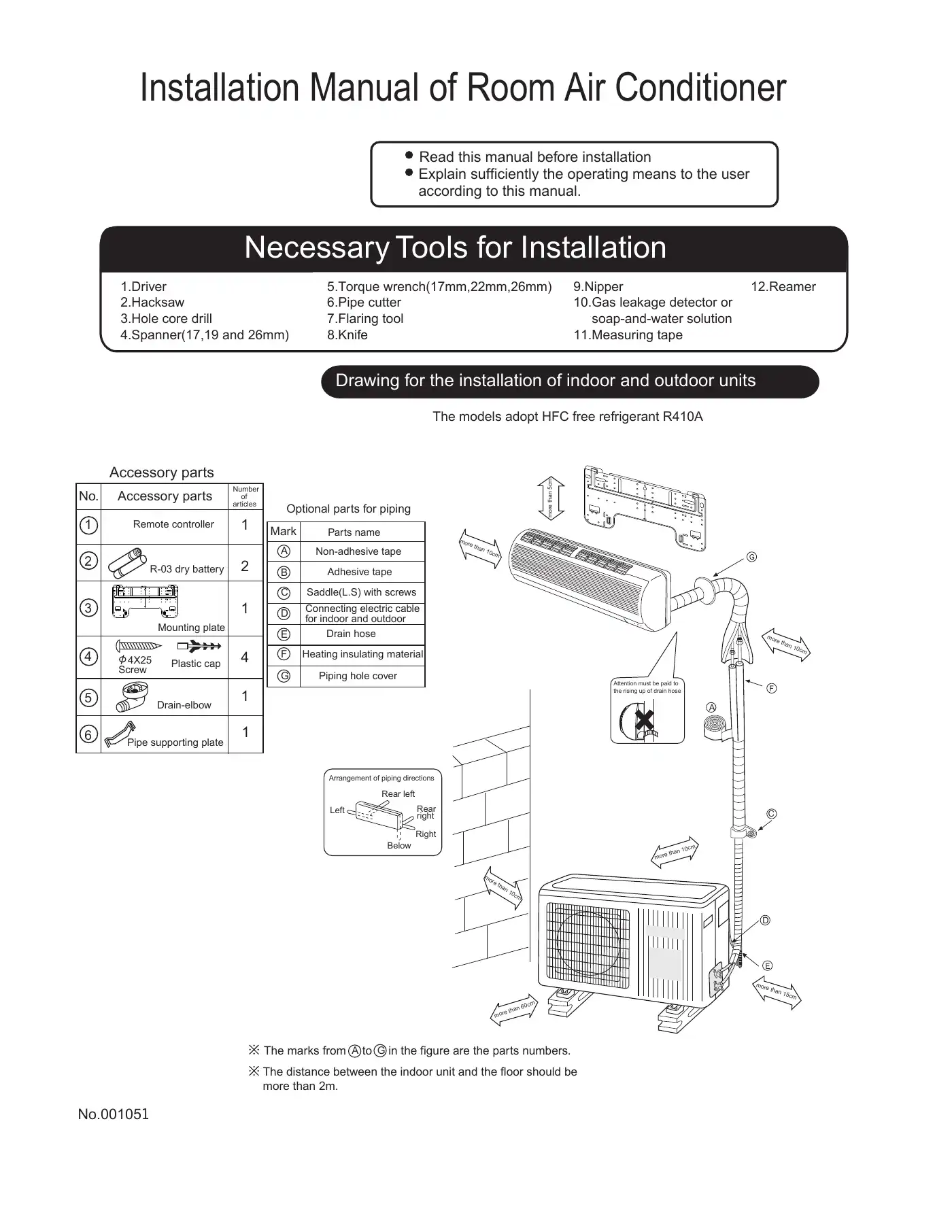 Haier 1051 Installation Manual Manual pdf 1 page image