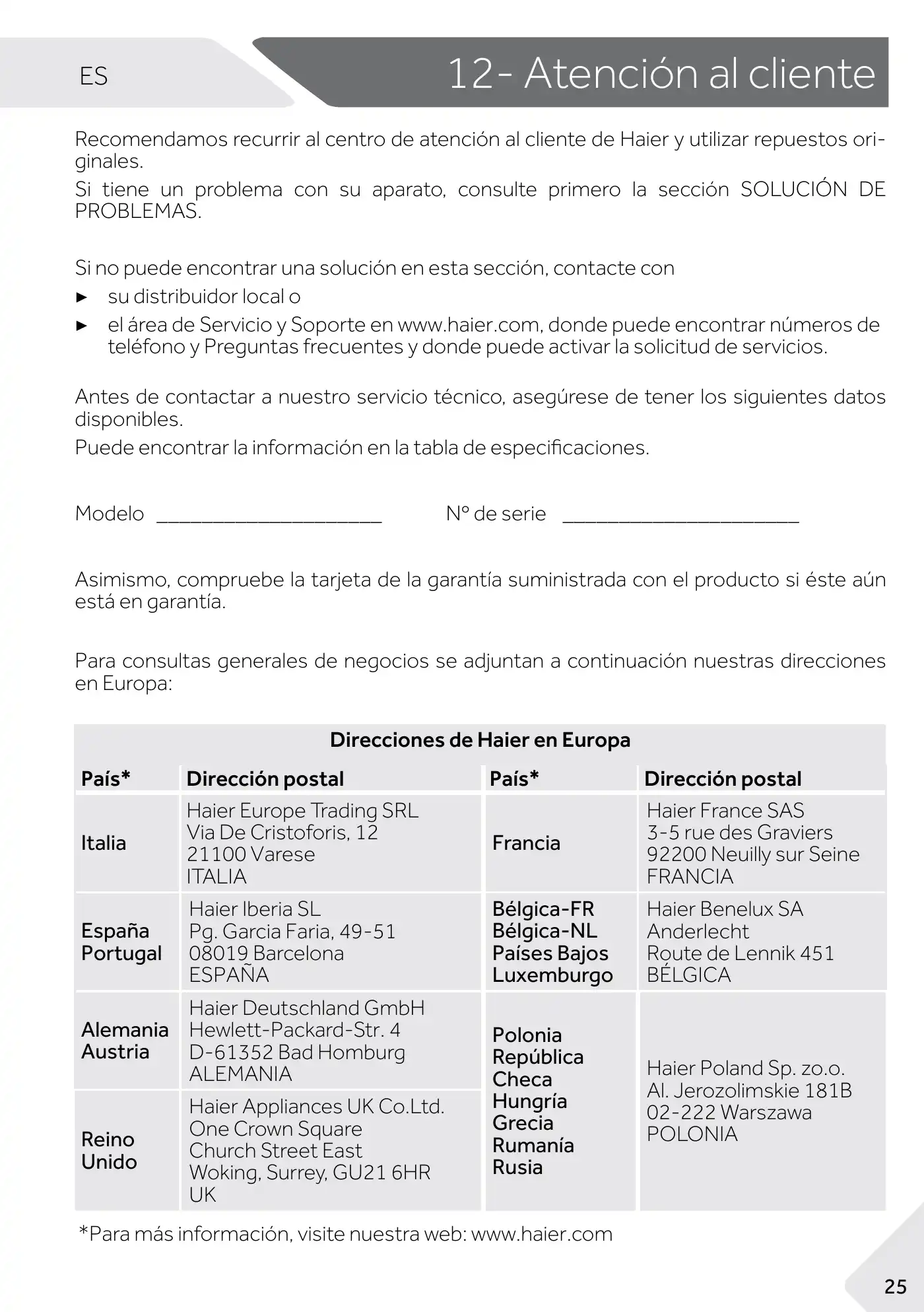 Haier 1D 60 7 Series User Manual Manual pdf 103 page image