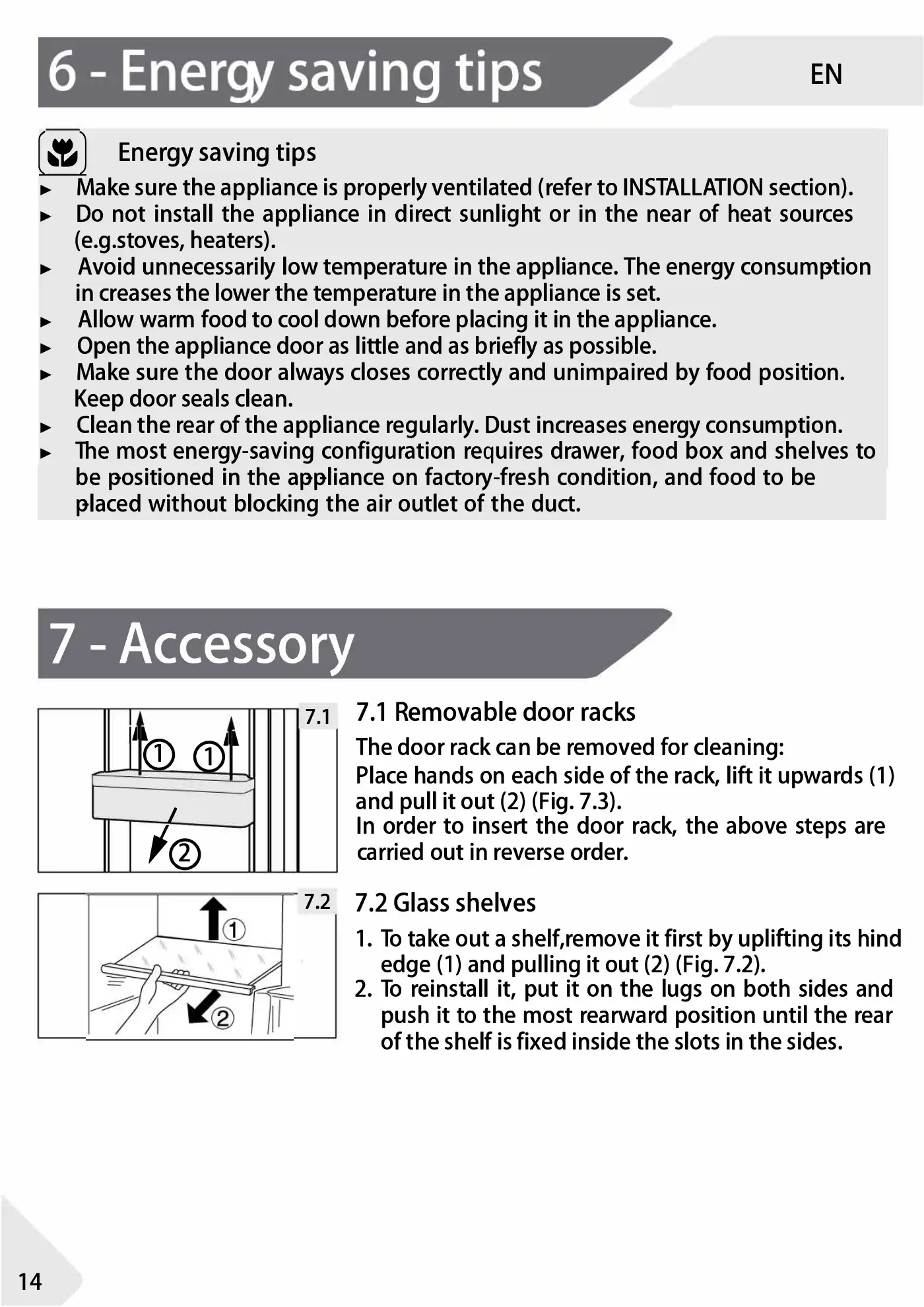 Haier 1D 60 7 Series User Manual Manual pdf 14 page image