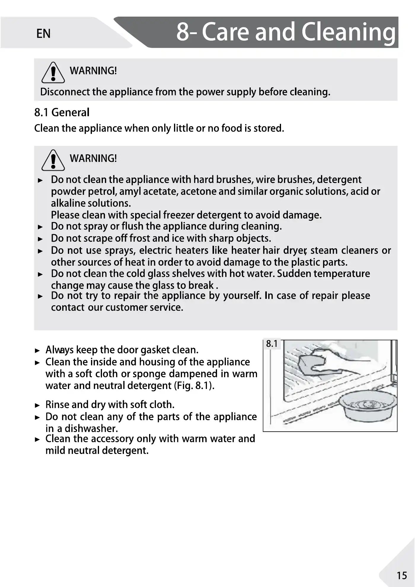 Haier 1D 60 7 Series User Manual Manual pdf 15 page image