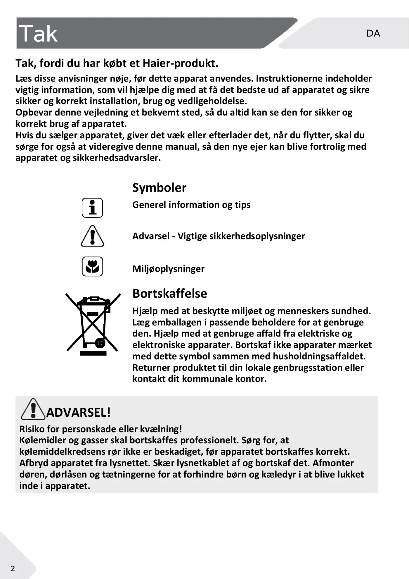 Haier 1D 60 7 Series User Manual Manual pdf 236 page image