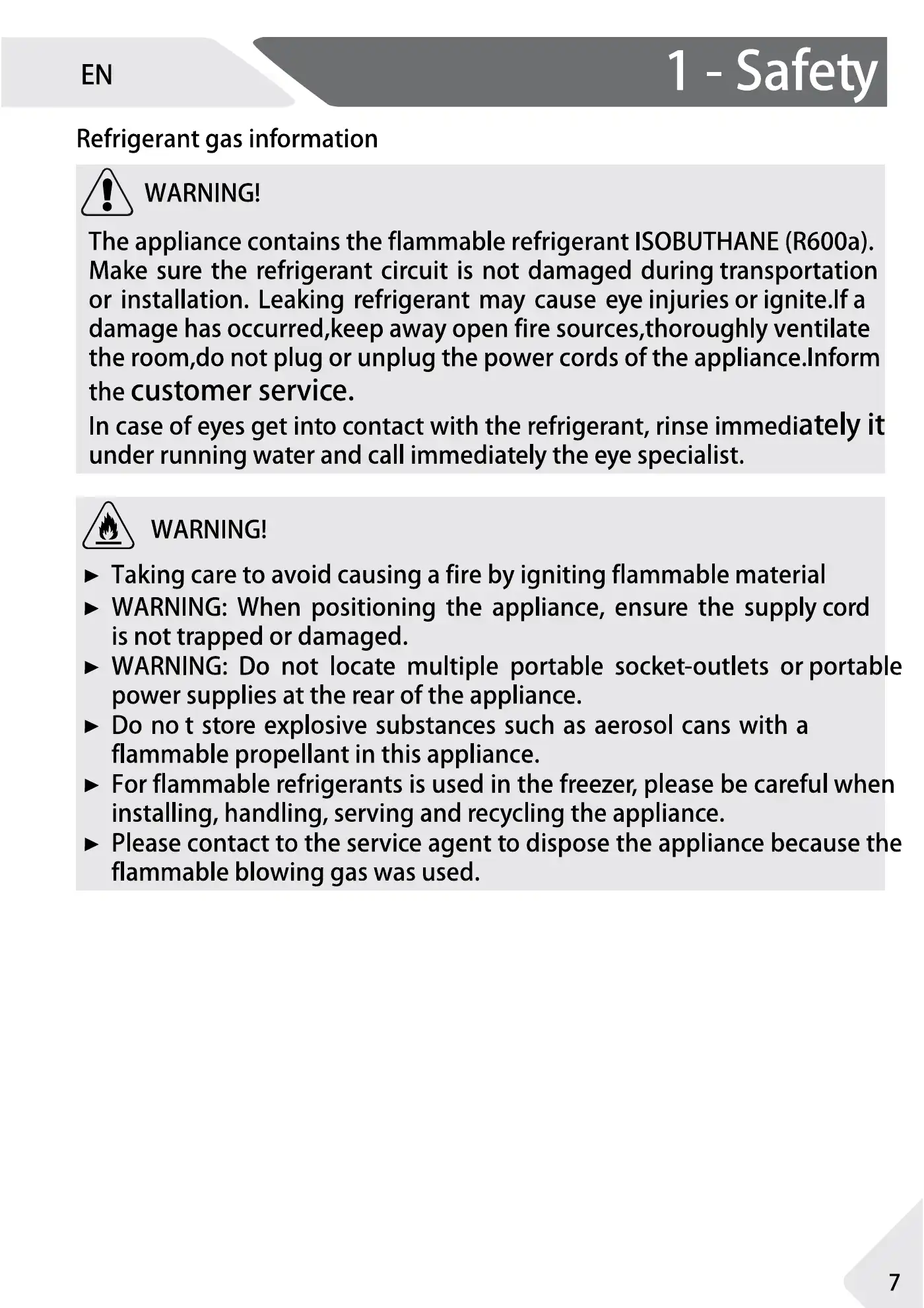 Haier 1D 60 7 Series User Manual Manual pdf 7 page image