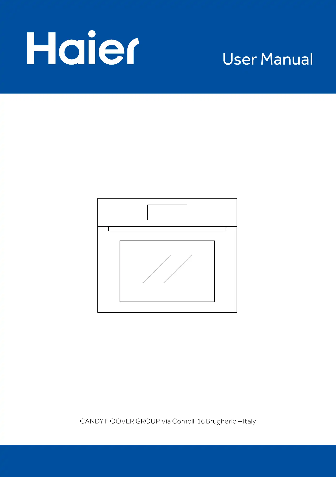 Haier 6 Series User Manual Manual pdf 1 page image