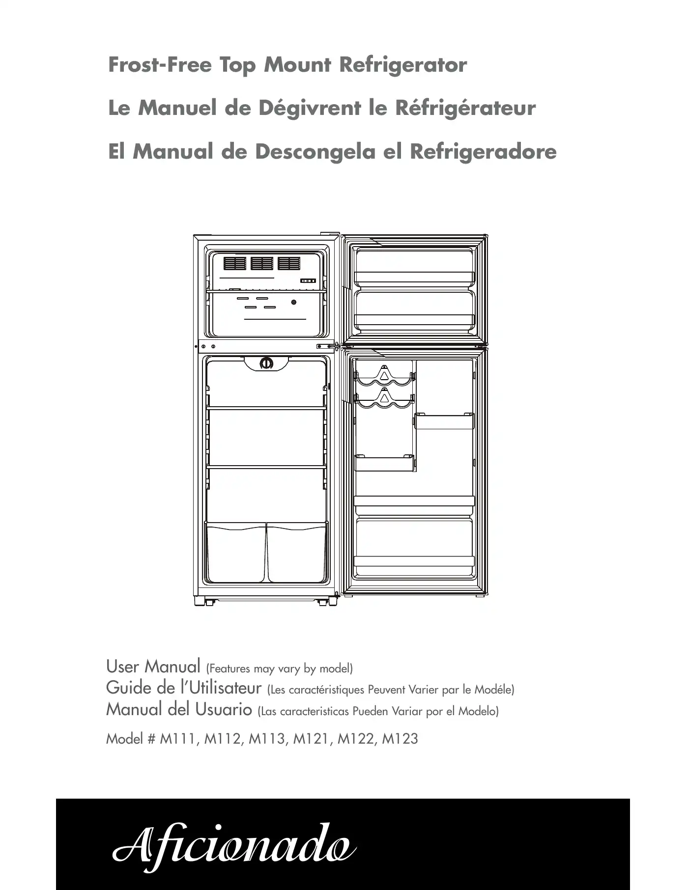 Haier Aficionado M111 User Manual Manual pdf 1 page image