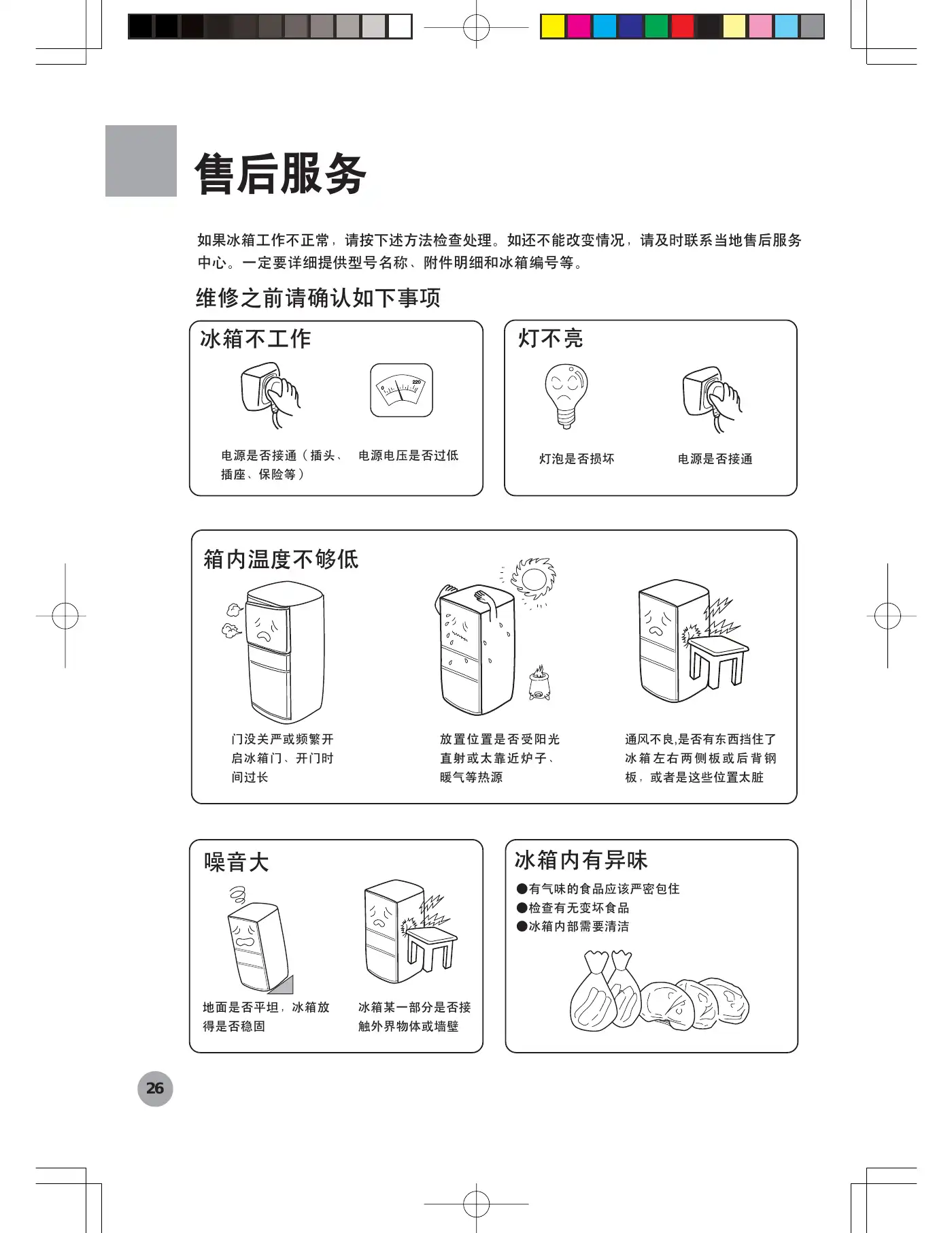 Haier BCD-272WBCS User Manual Manual pdf 28 page image