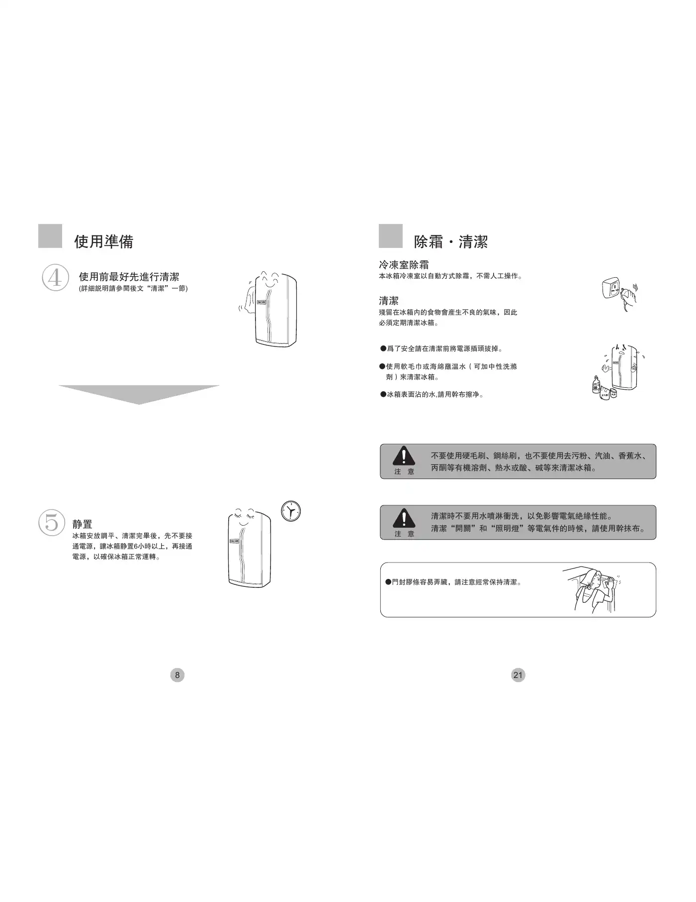 Haier BCD-539WE User Manual Manual pdf 10 page image