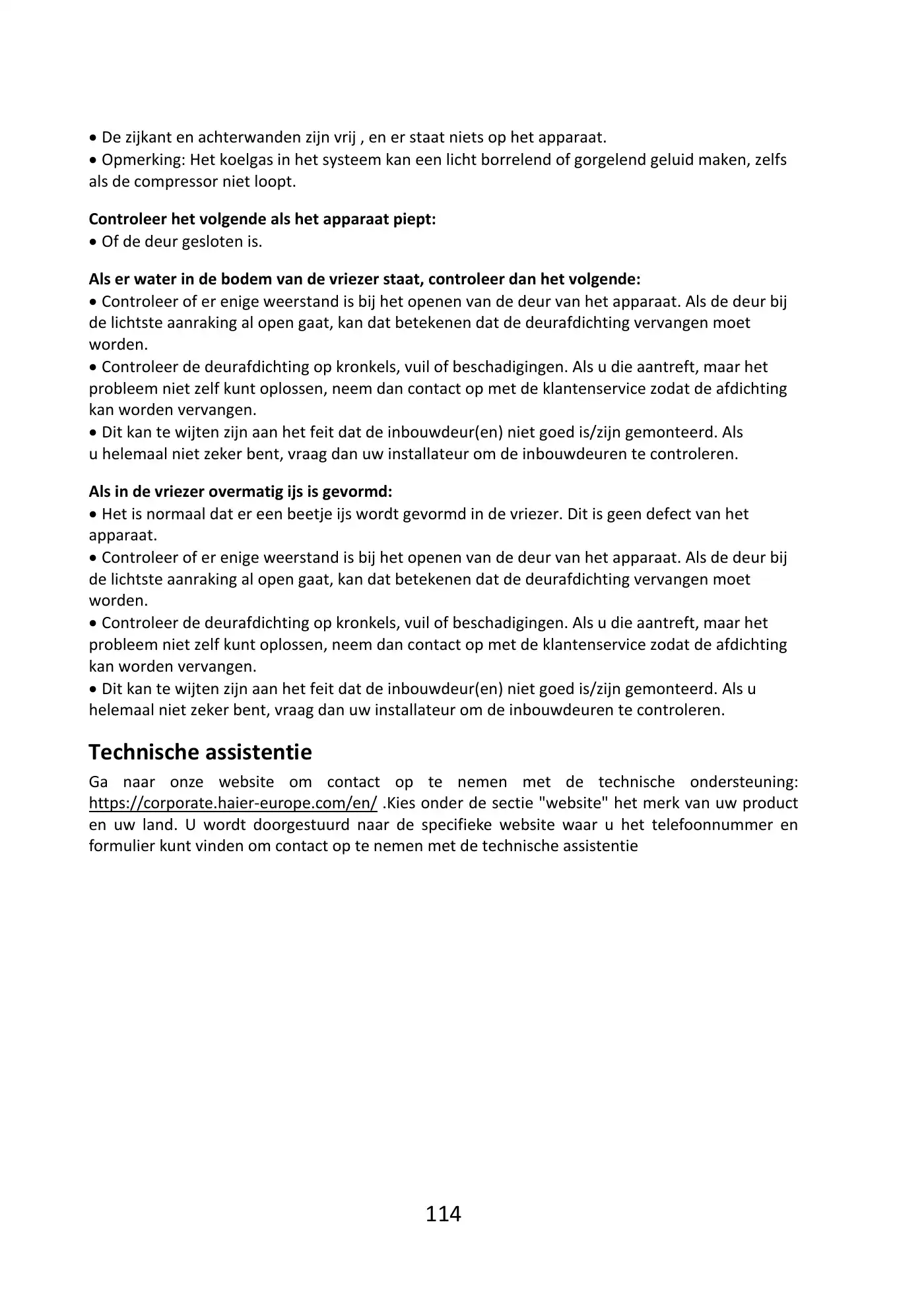 Haier BI SD 177 User Manual Manual pdf 115 page image