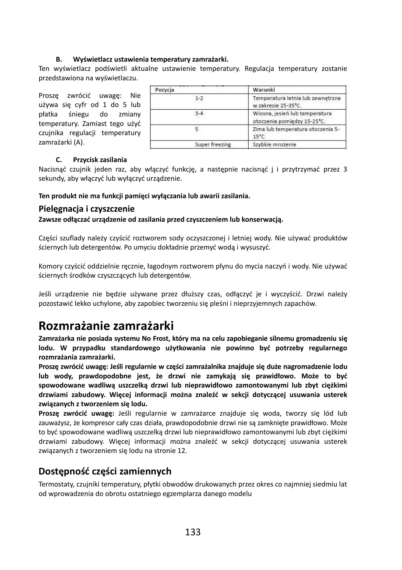 Haier BI SD 177 User Manual Manual pdf 134 page image