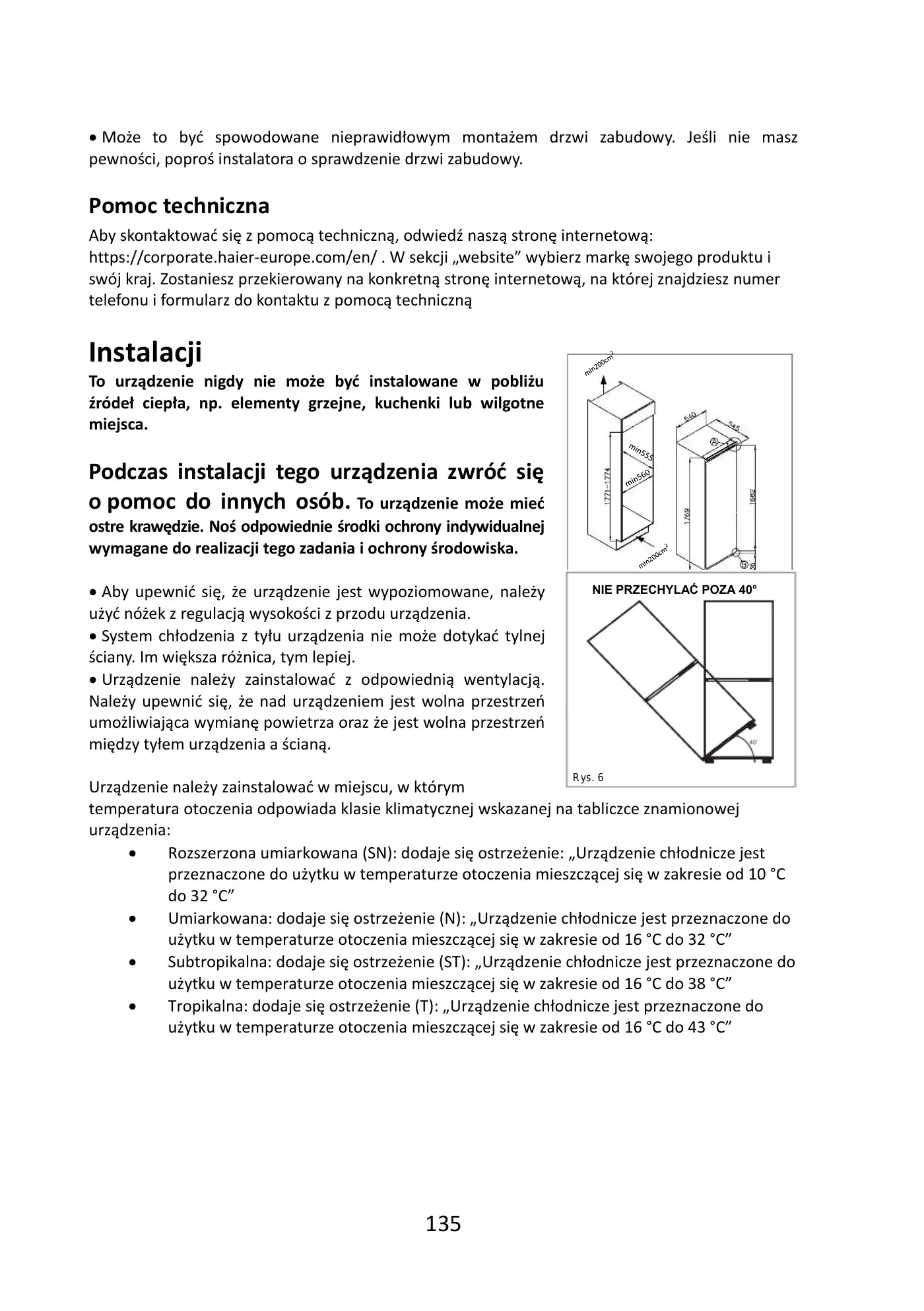 Haier BI SD 177 User Manual Manual pdf 136 page image