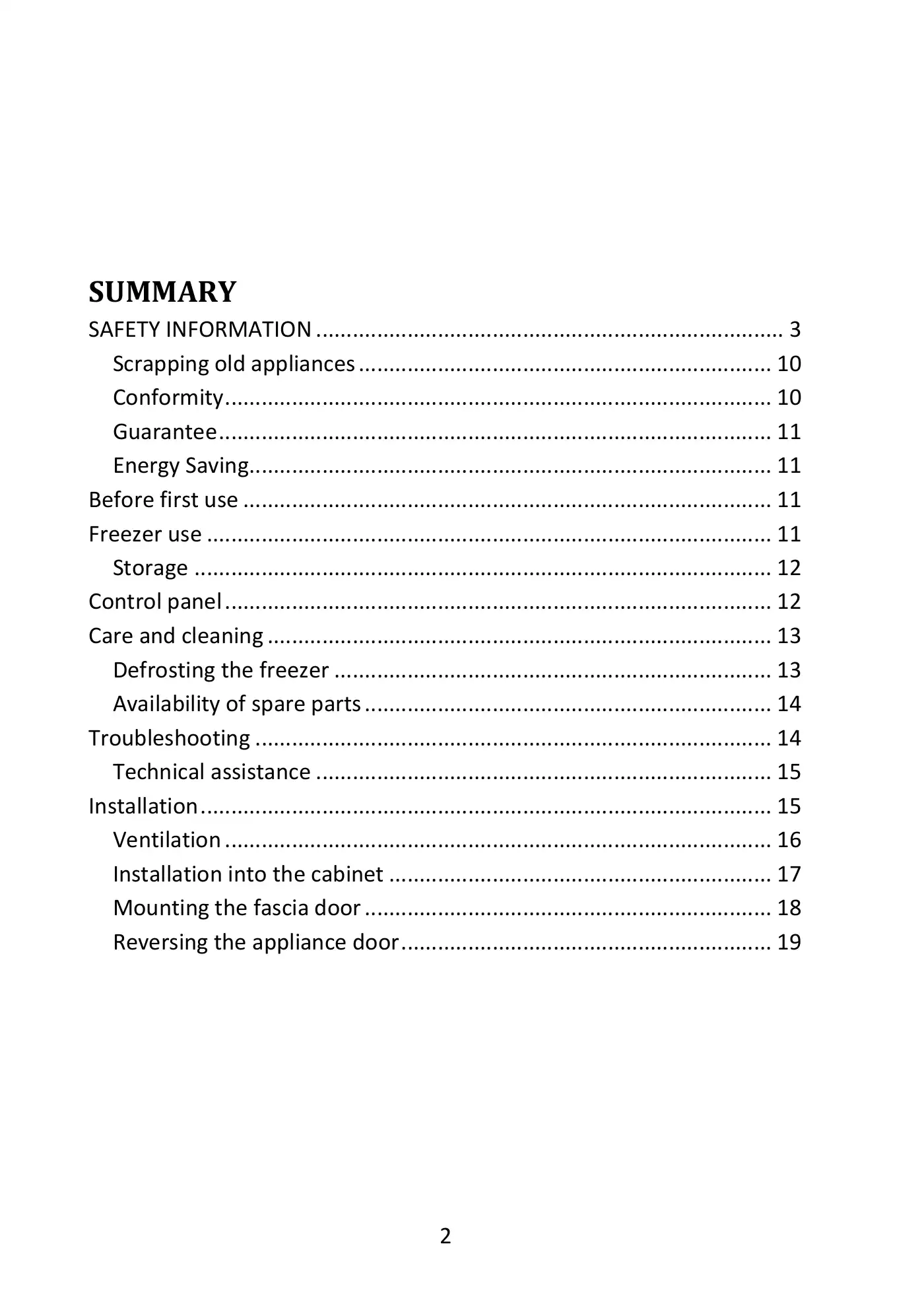 Haier BI SD 177 User Manual Manual pdf 23 page image