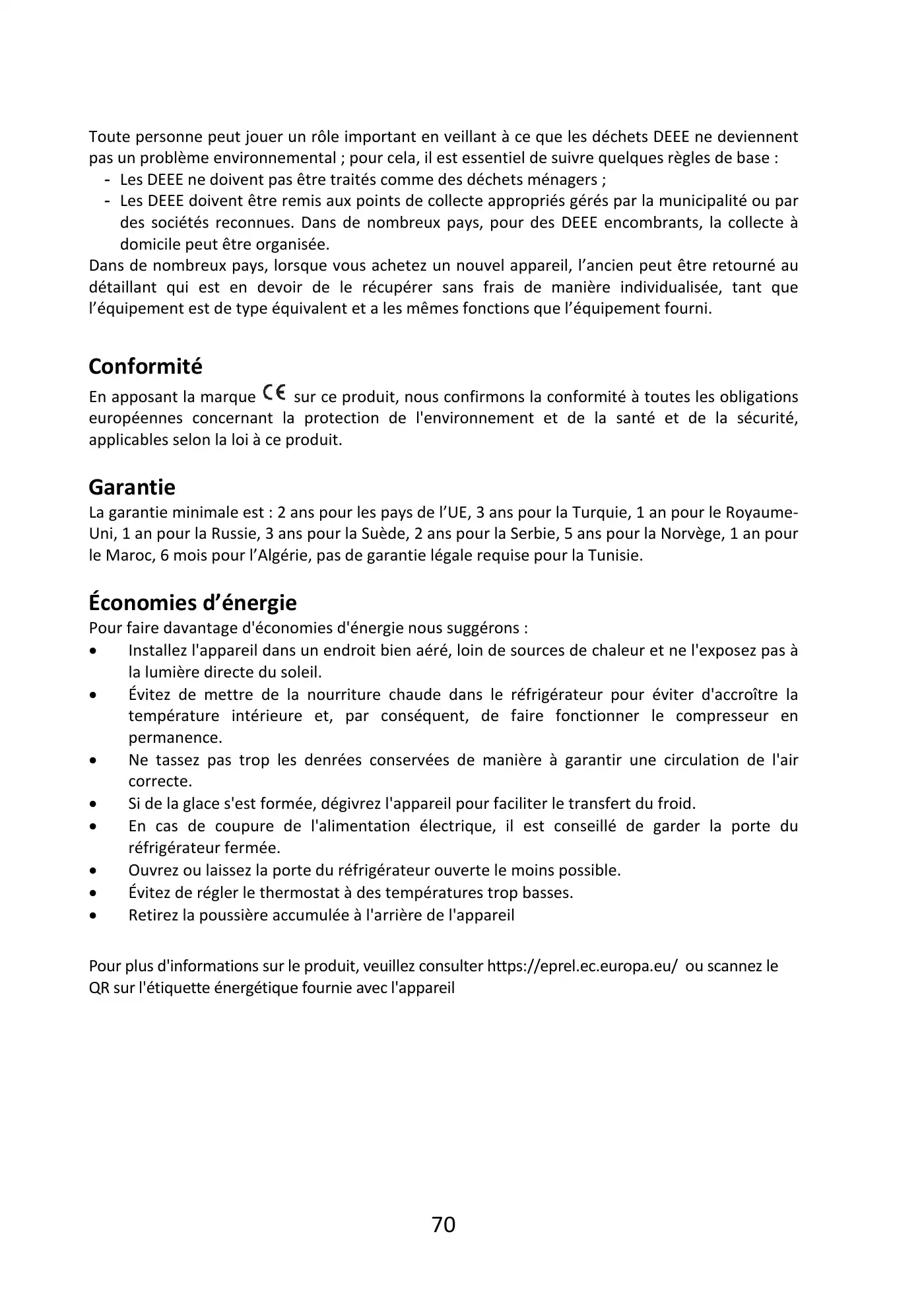 Haier BI SD 177 User Manual Manual pdf 71 page image