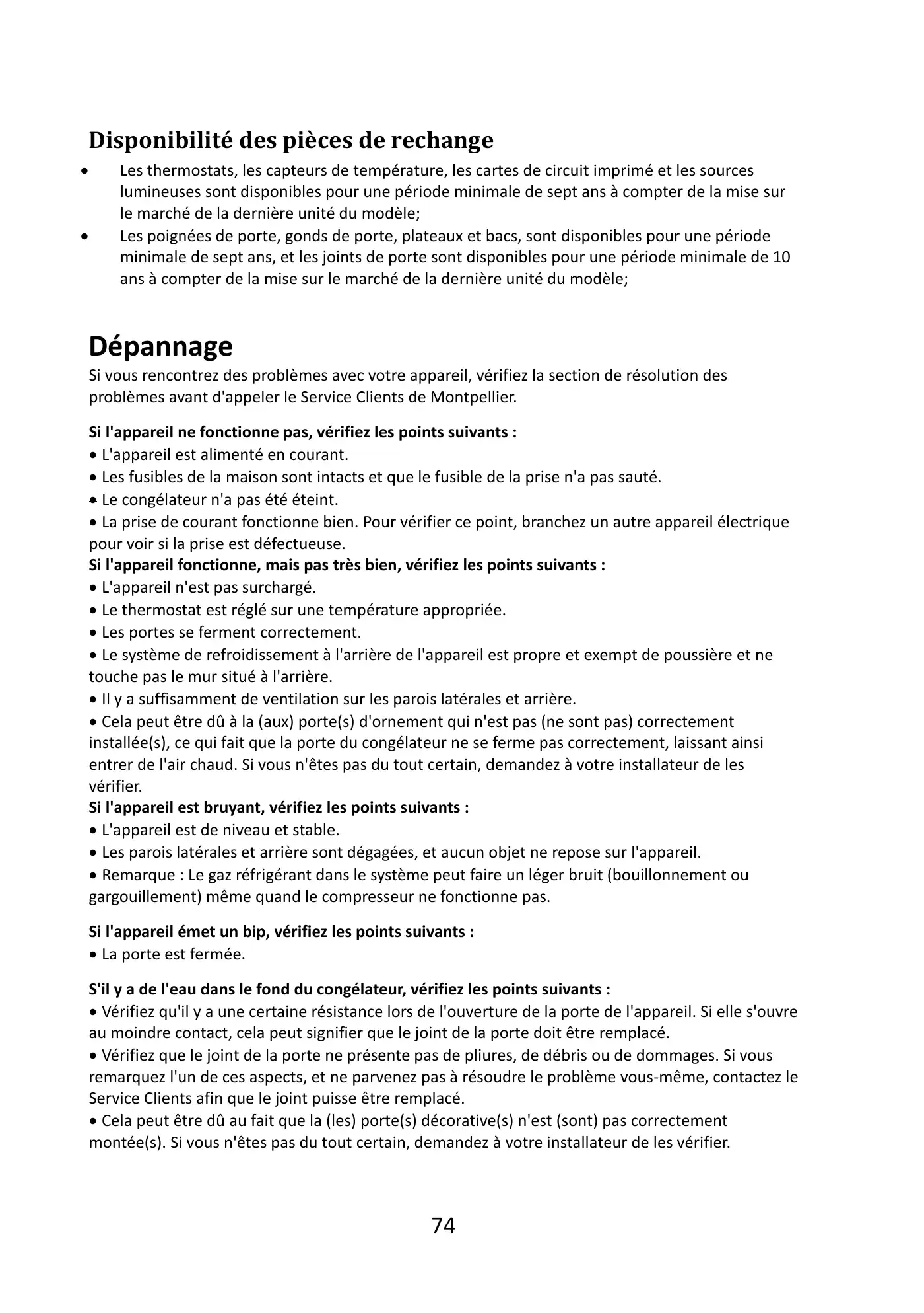 Haier BI SD 177 User Manual Manual pdf 75 page image