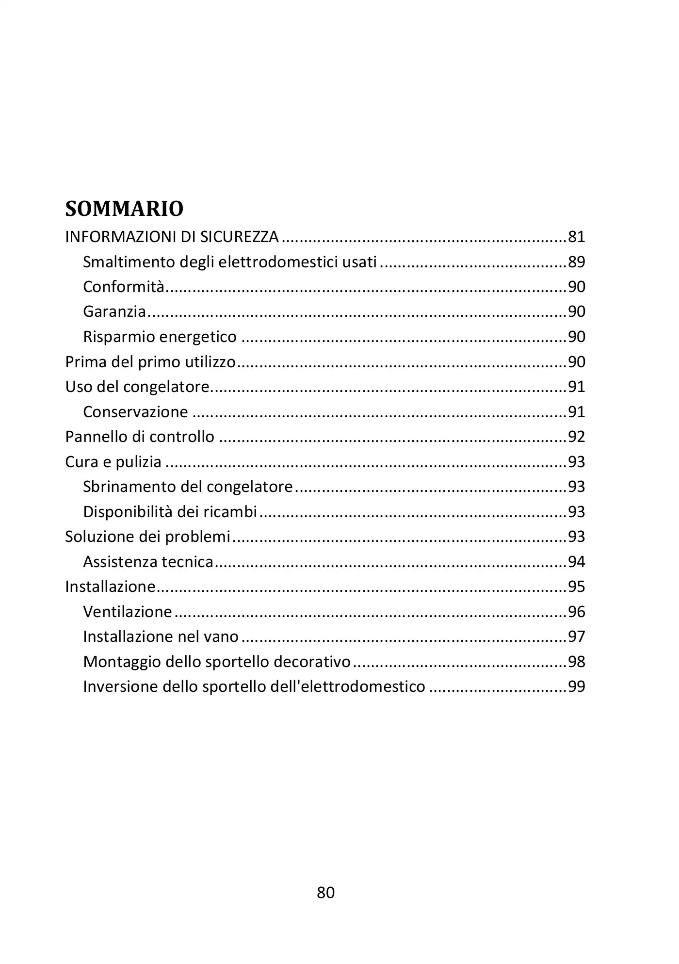 Haier BI SD 177 User Manual Manual pdf 81 page image