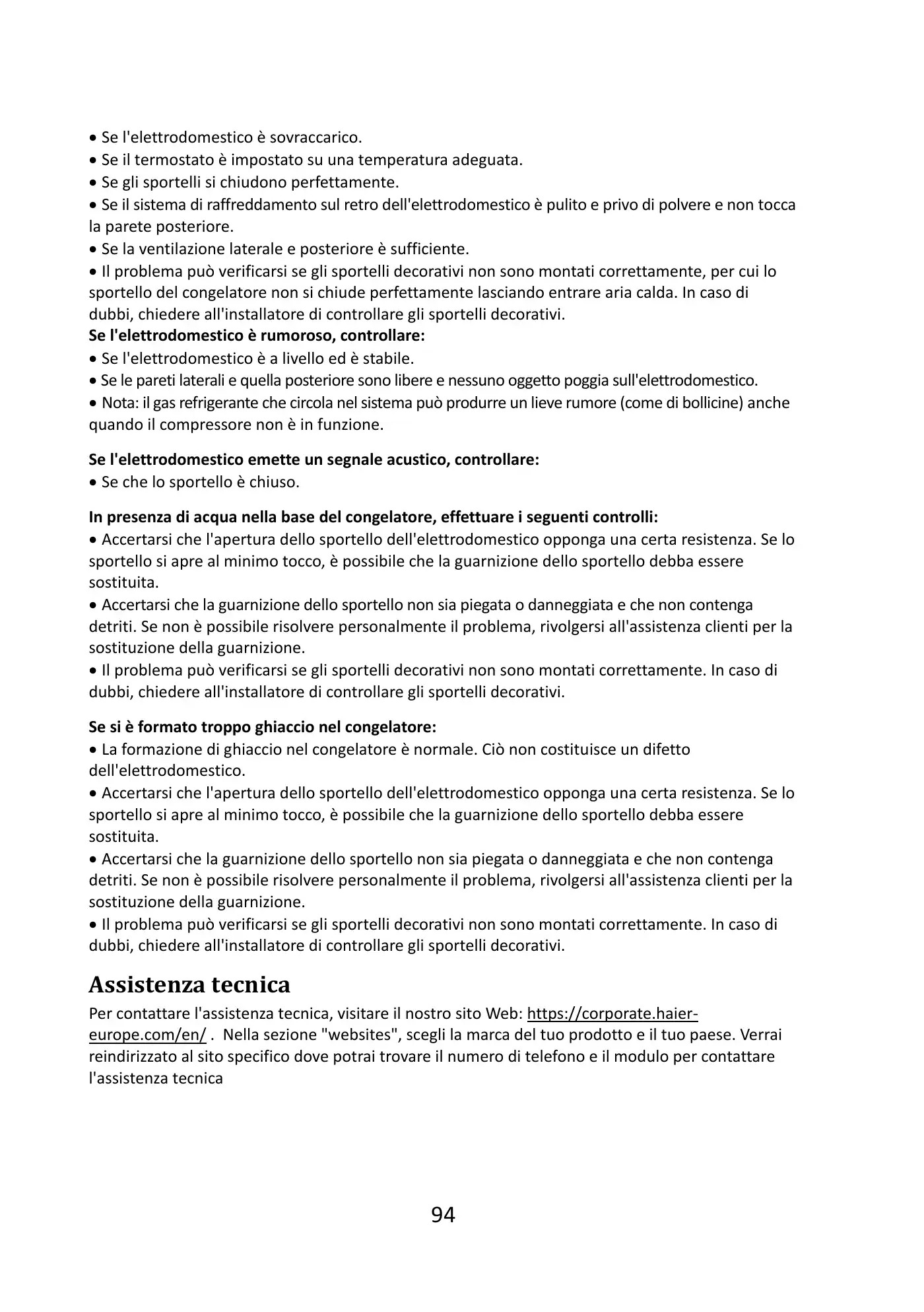 Haier BI SD 177 User Manual Manual pdf 95 page image