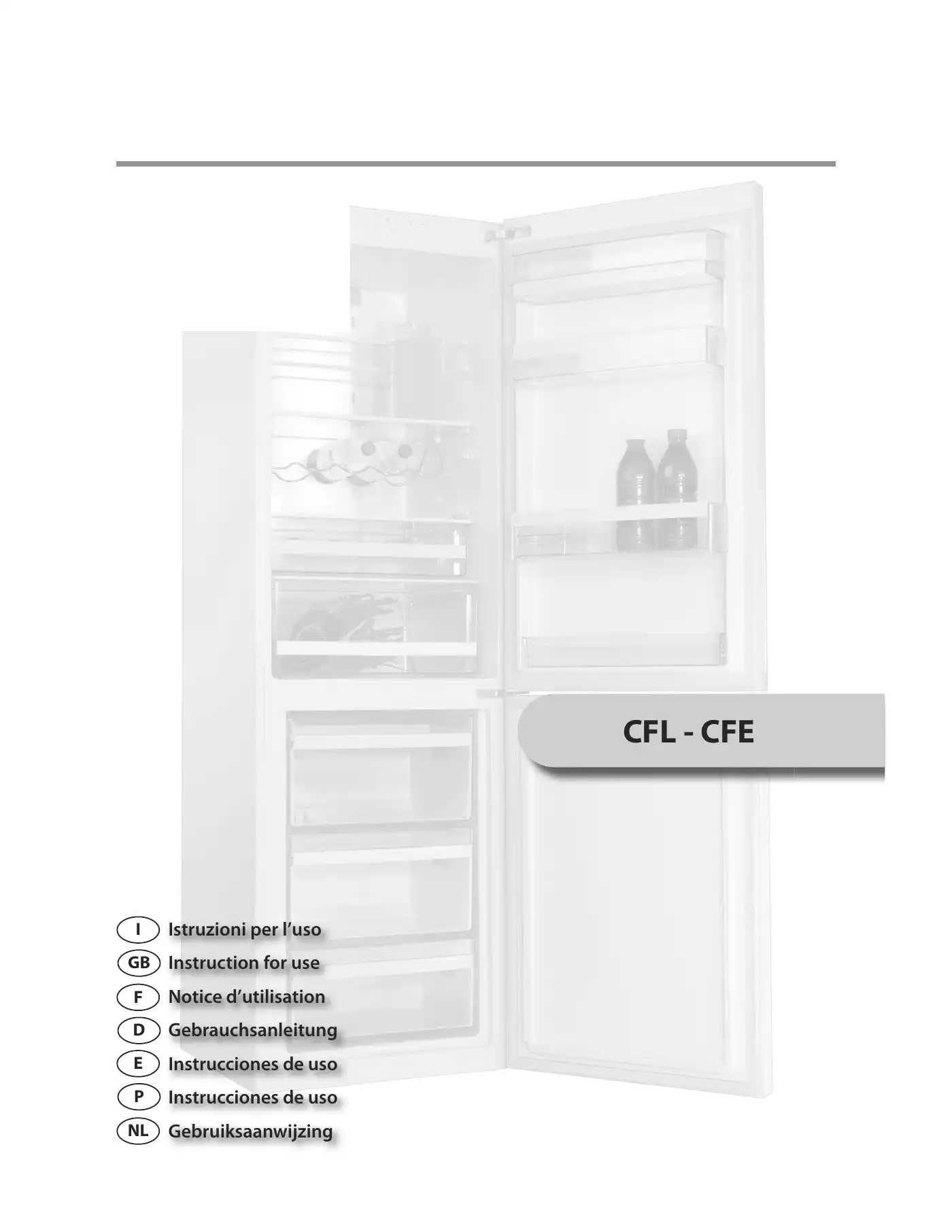 Haier CFL 533 Instructions For Use Manual Manual pdf 1 page image