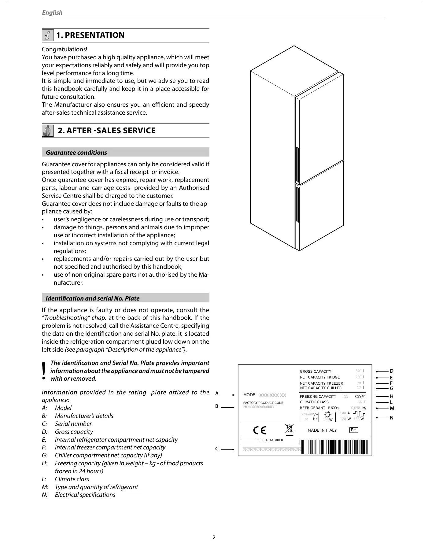 Haier CSM SERIES Instructions For Use Manual Manual pdf 19 page image