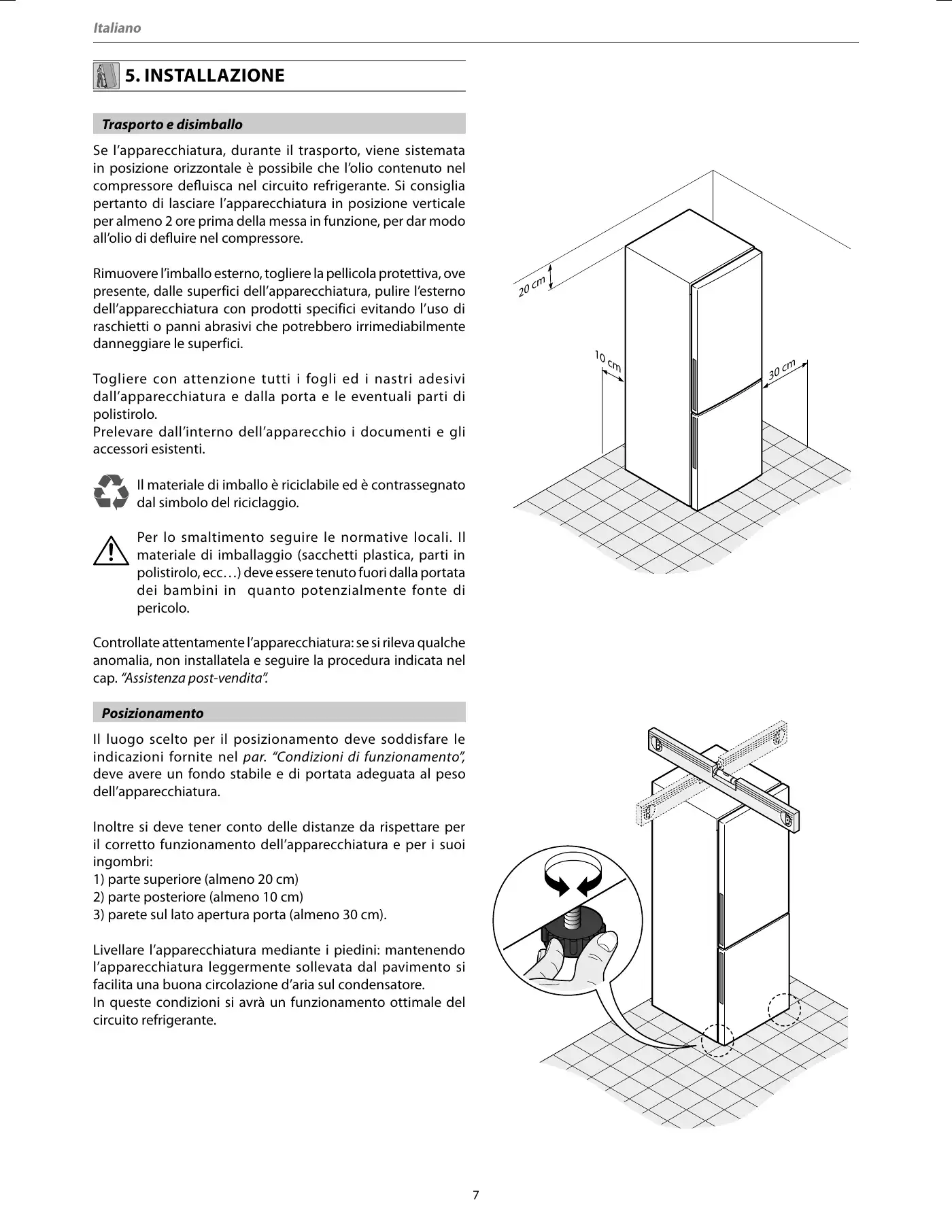 Haier CSM SERIES Instructions For Use Manual Manual pdf 8 page image