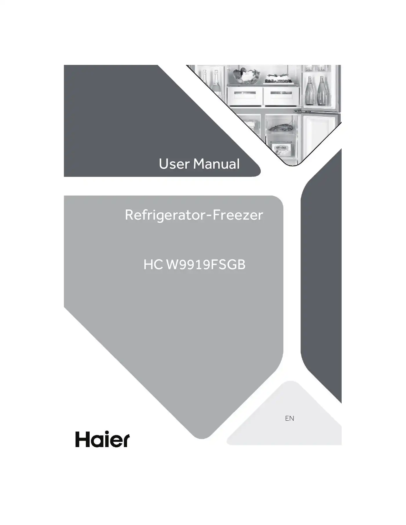 Haier Cube 90 Series User Manual Manual pdf 1 page image