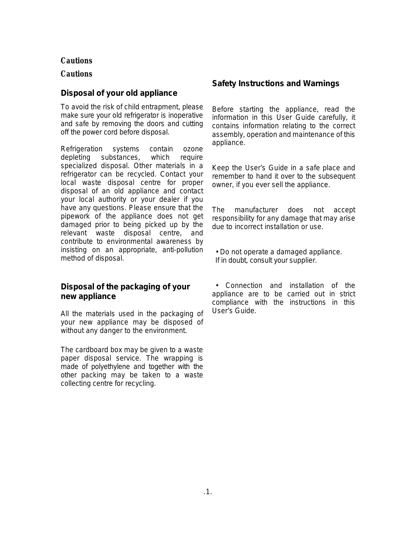 Haier HBF110GSS User Manual Manual pdf 1 page image