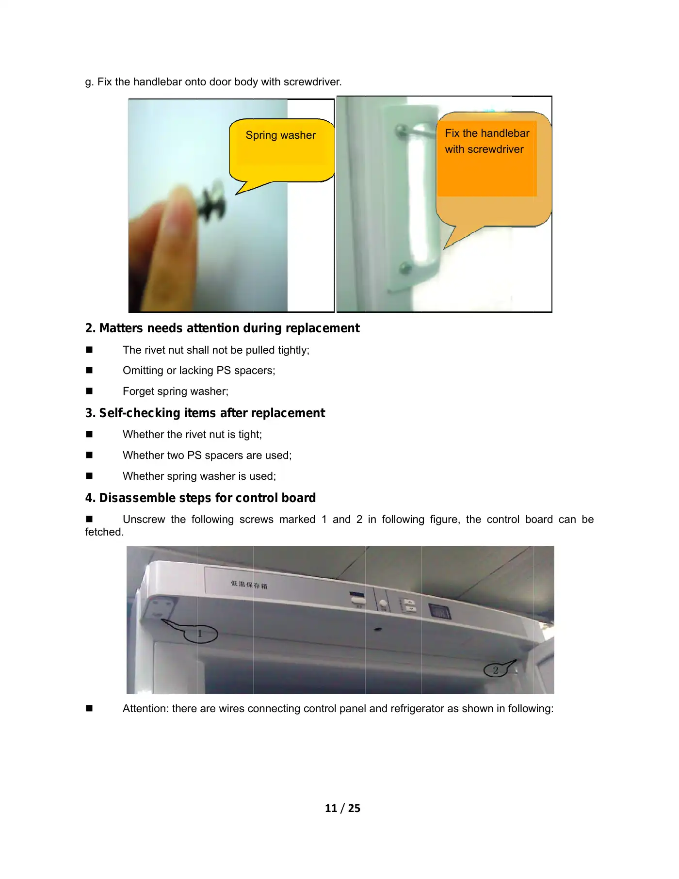 Haier DW-40L92 Service Manual Manual pdf 11 page image