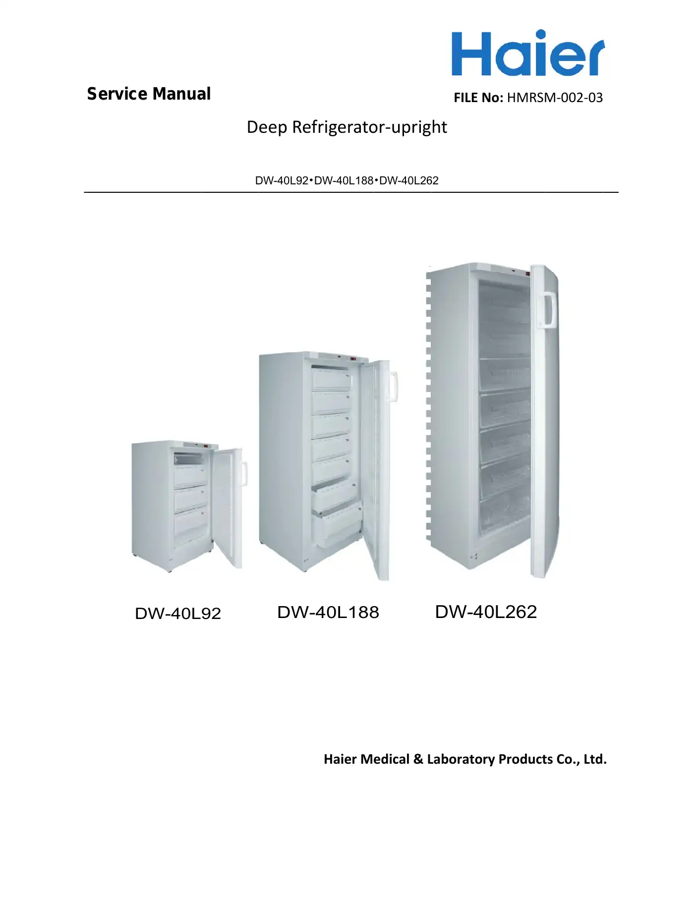 Haier DW-40L92 Service Manual Manual pdf 1 page image