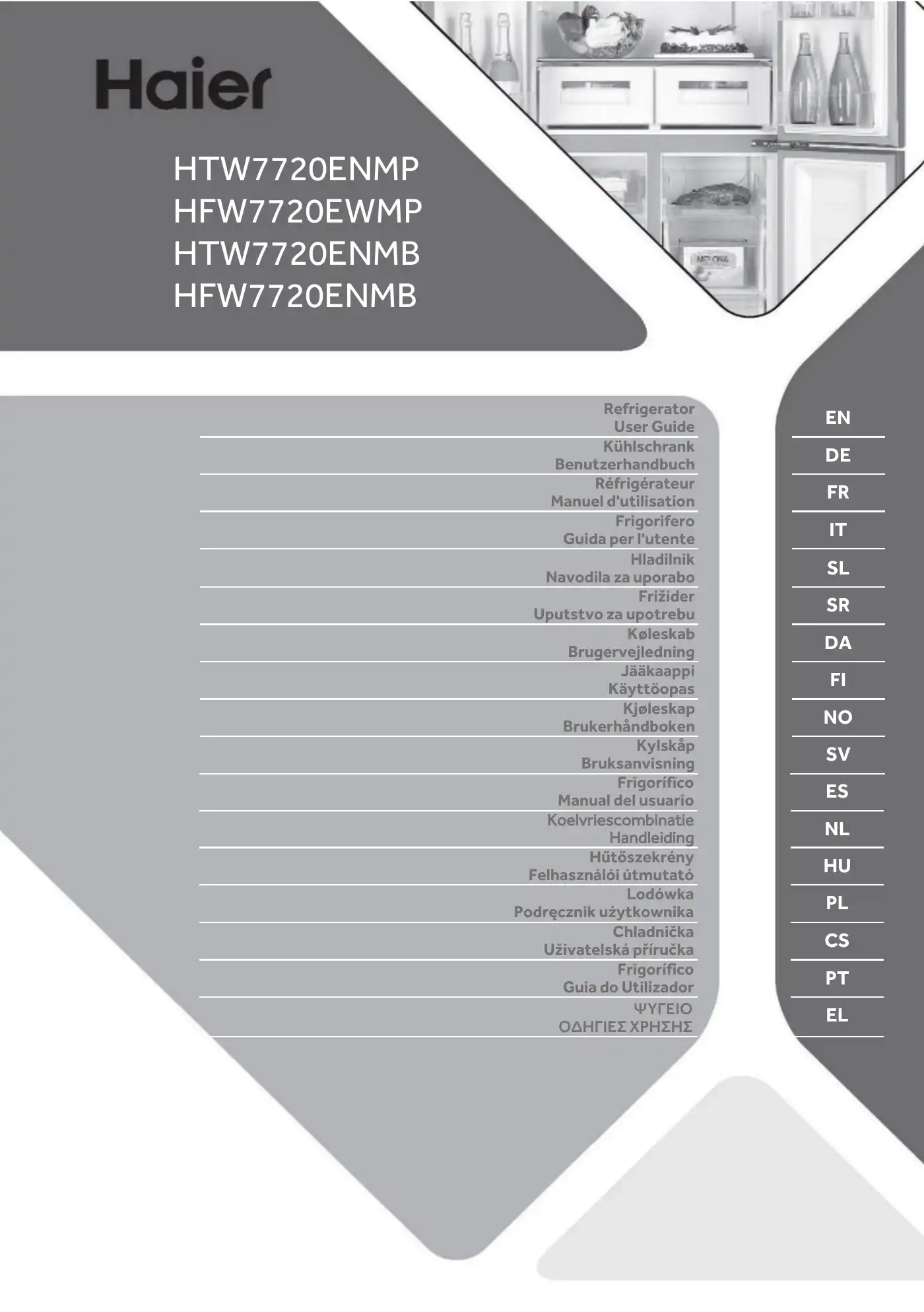 Haier FD 70 7 Series User Manual Manual pdf 1 page image