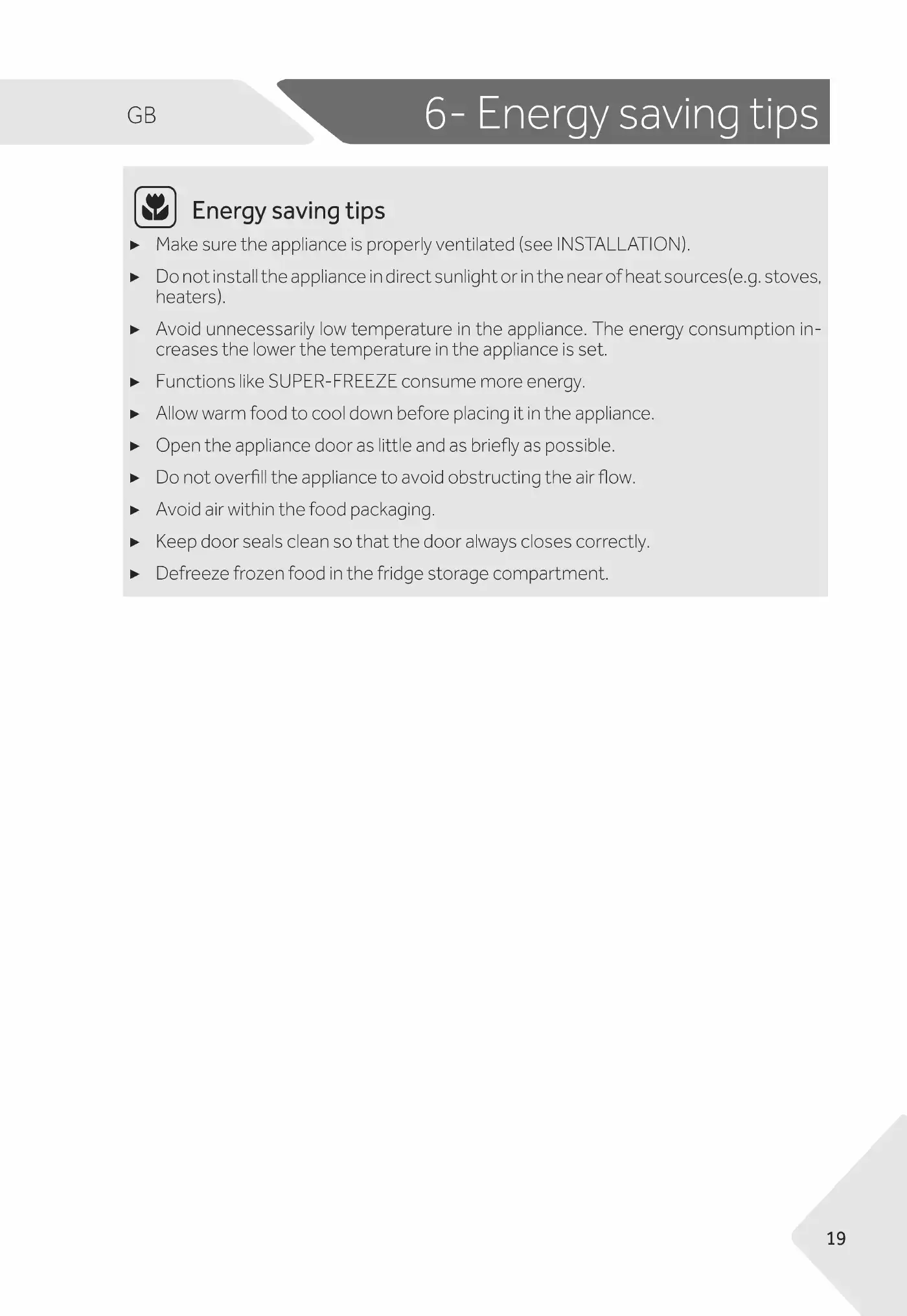 Haier HB16FMAA User Manual Manual pdf 19 page image