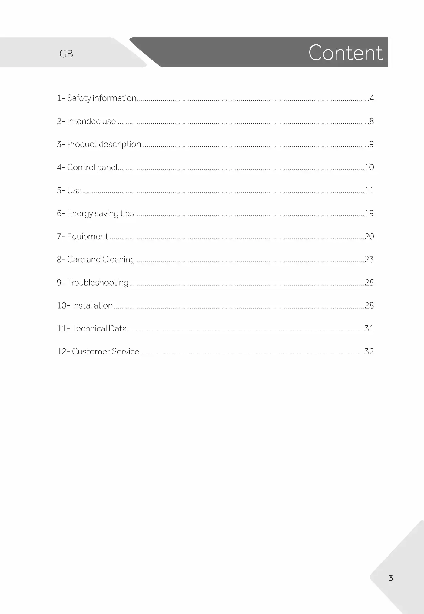 Haier HB16FMAA User Manual Manual pdf 3 page image