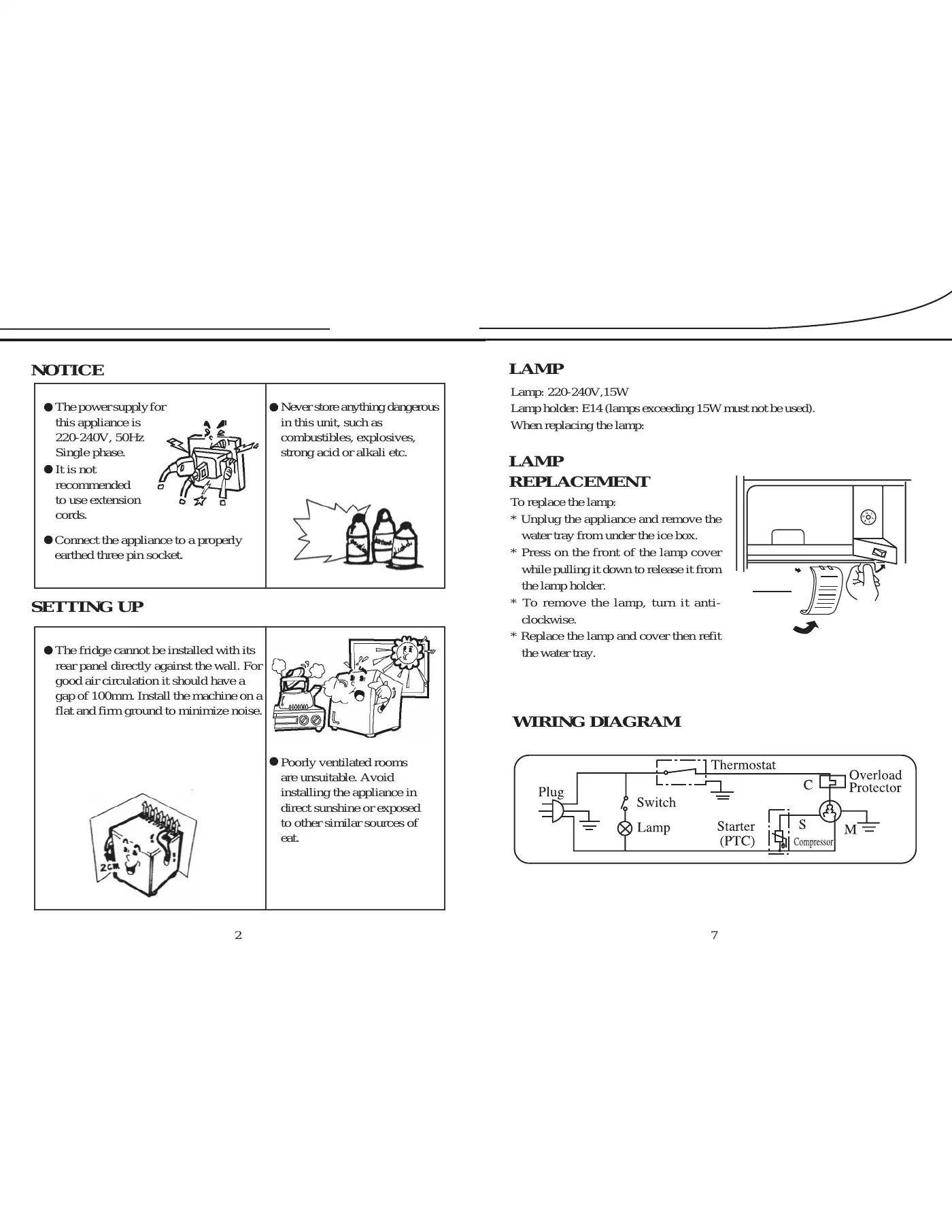 Haier HBF165 Operating Instructions Manual Manual pdf 3 page image