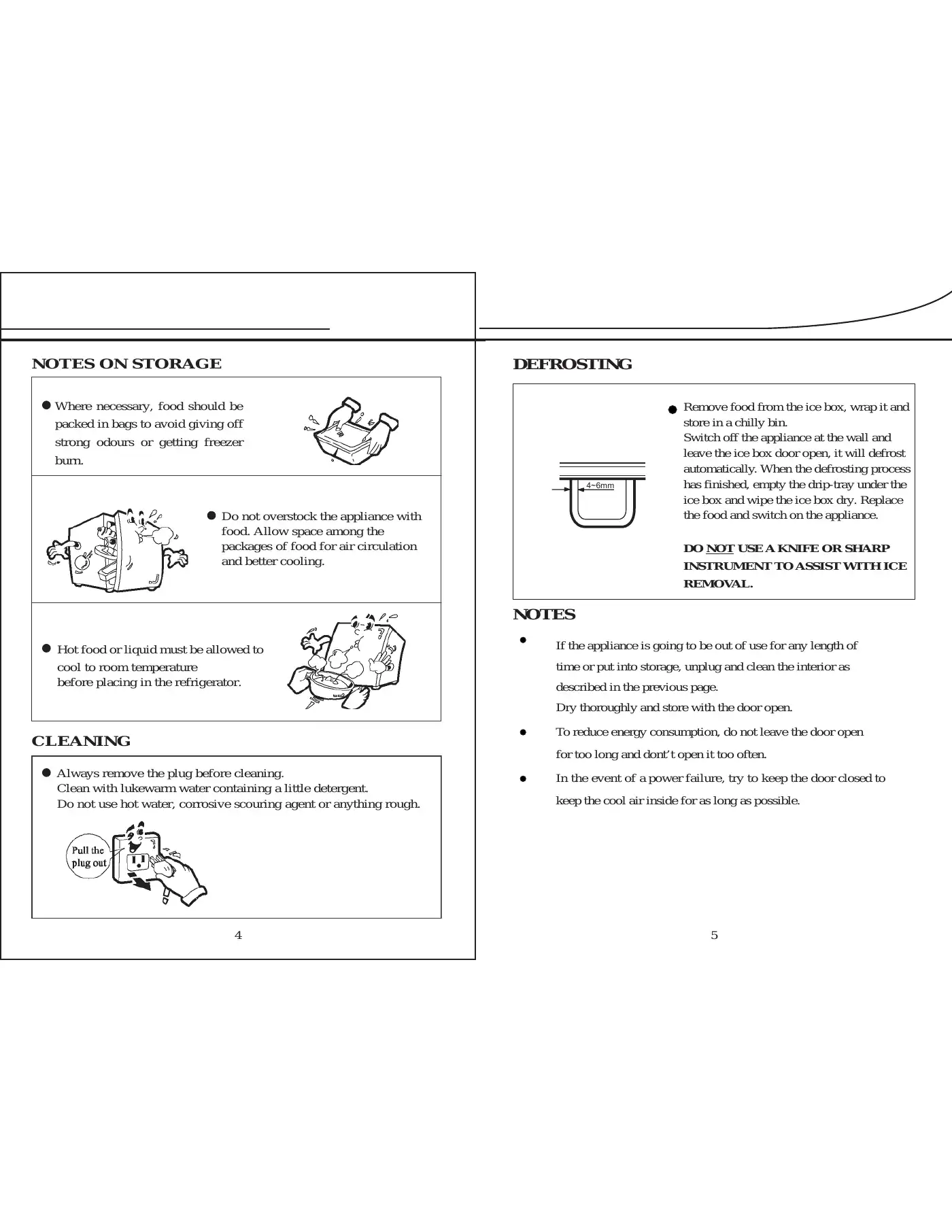 Haier HBF165 Operating Instructions Manual Manual pdf 5 page image