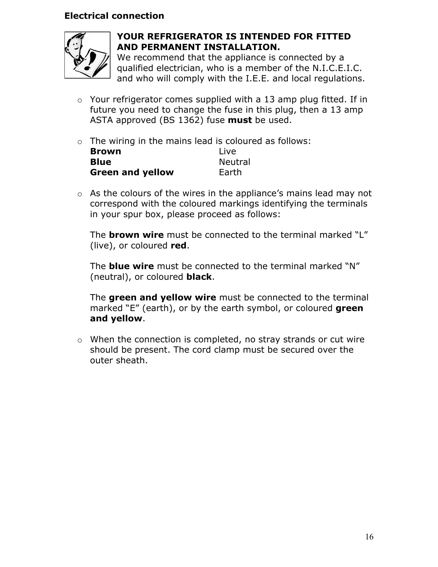 Haier HBR-1301AA User Manual Manual pdf 16 page image