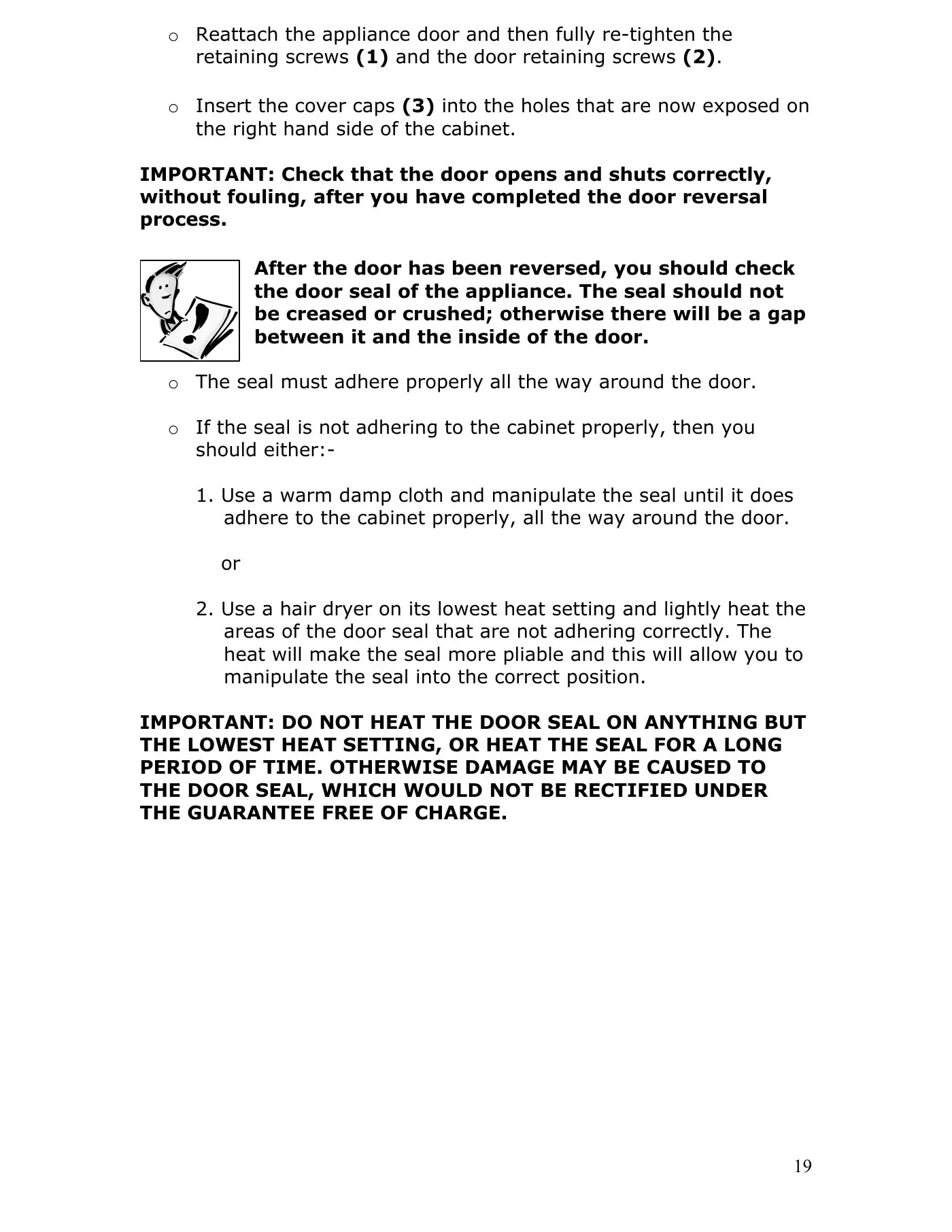 Haier HBR-1301AA User Manual Manual pdf 19 page image
