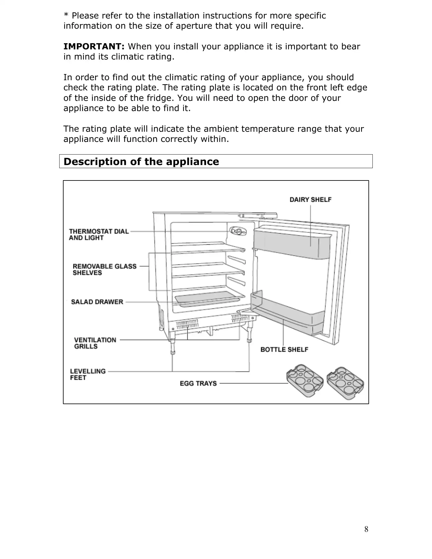 Haier HBR-1301AA User Manual Manual pdf 8 page image