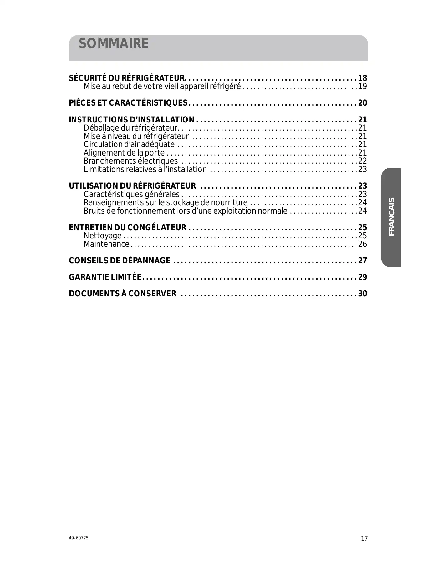 Haier HC17SF15RB User Manual Manual pdf 17 page image