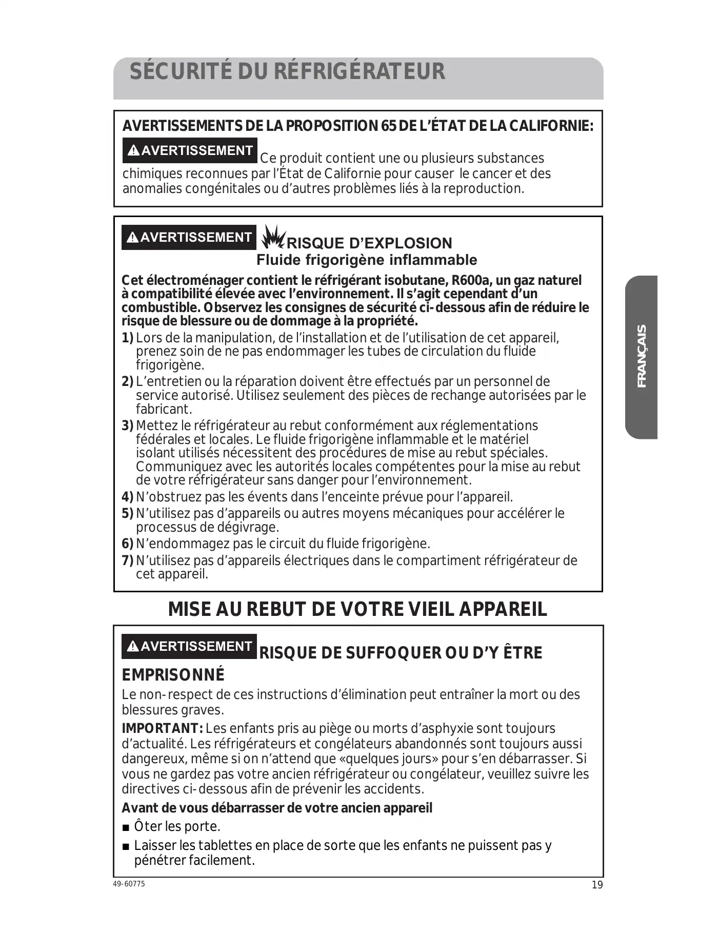 Haier HC17SF15RB User Manual Manual pdf 19 page image