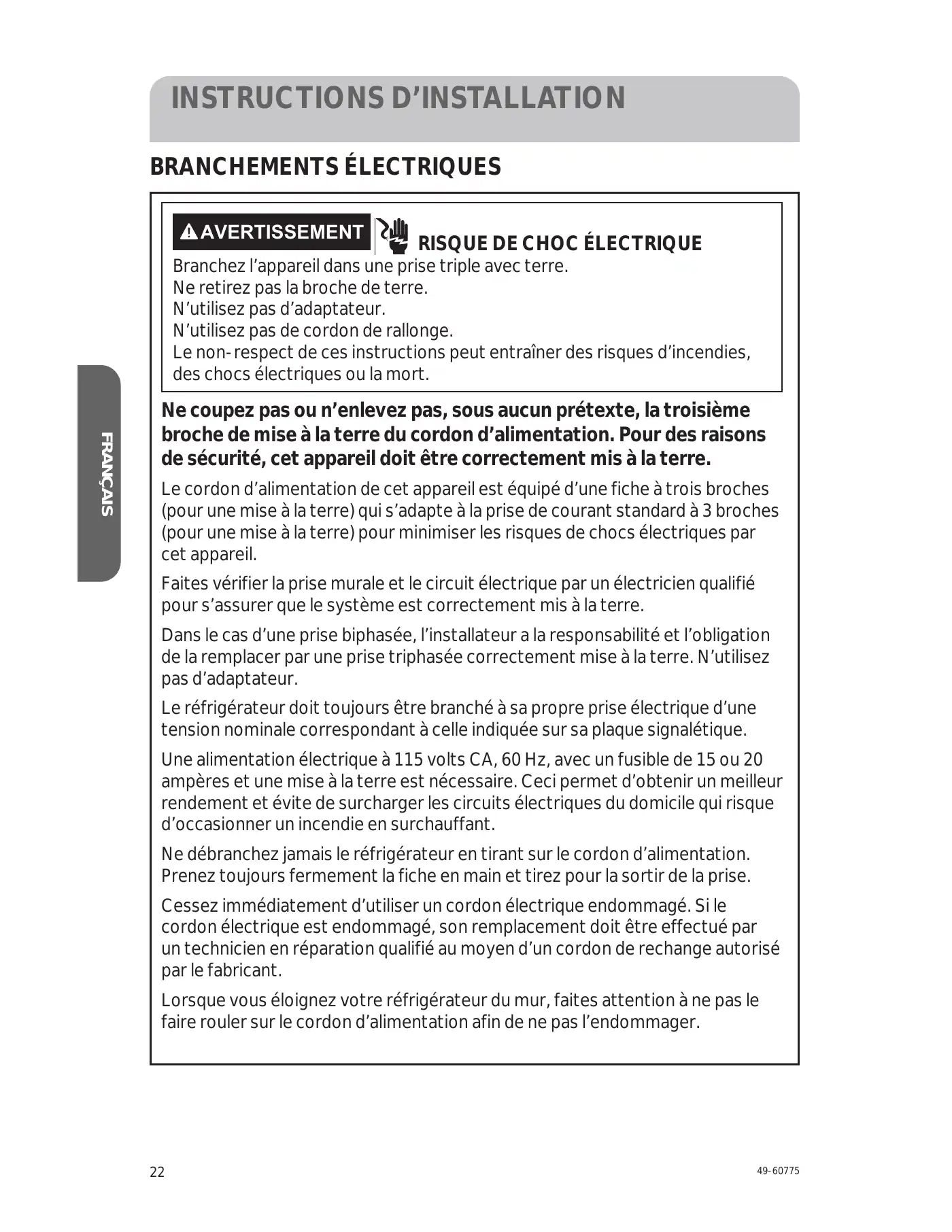 Haier HC17SF15RB User Manual Manual pdf 22 page image