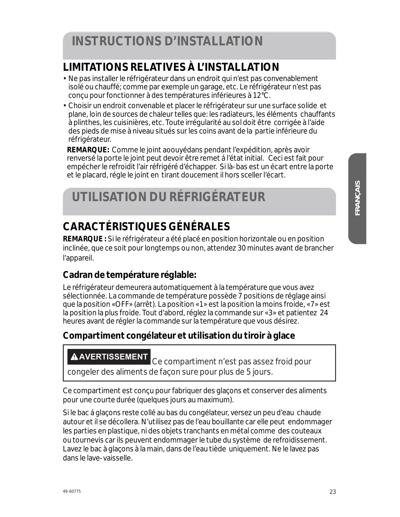 Haier HC17SF15RB User Manual Manual pdf 23 page image
