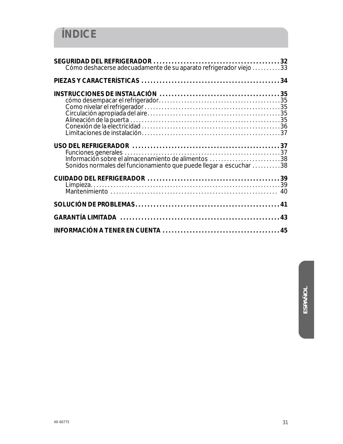 Haier HC17SF15RB User Manual Manual pdf 31 page image