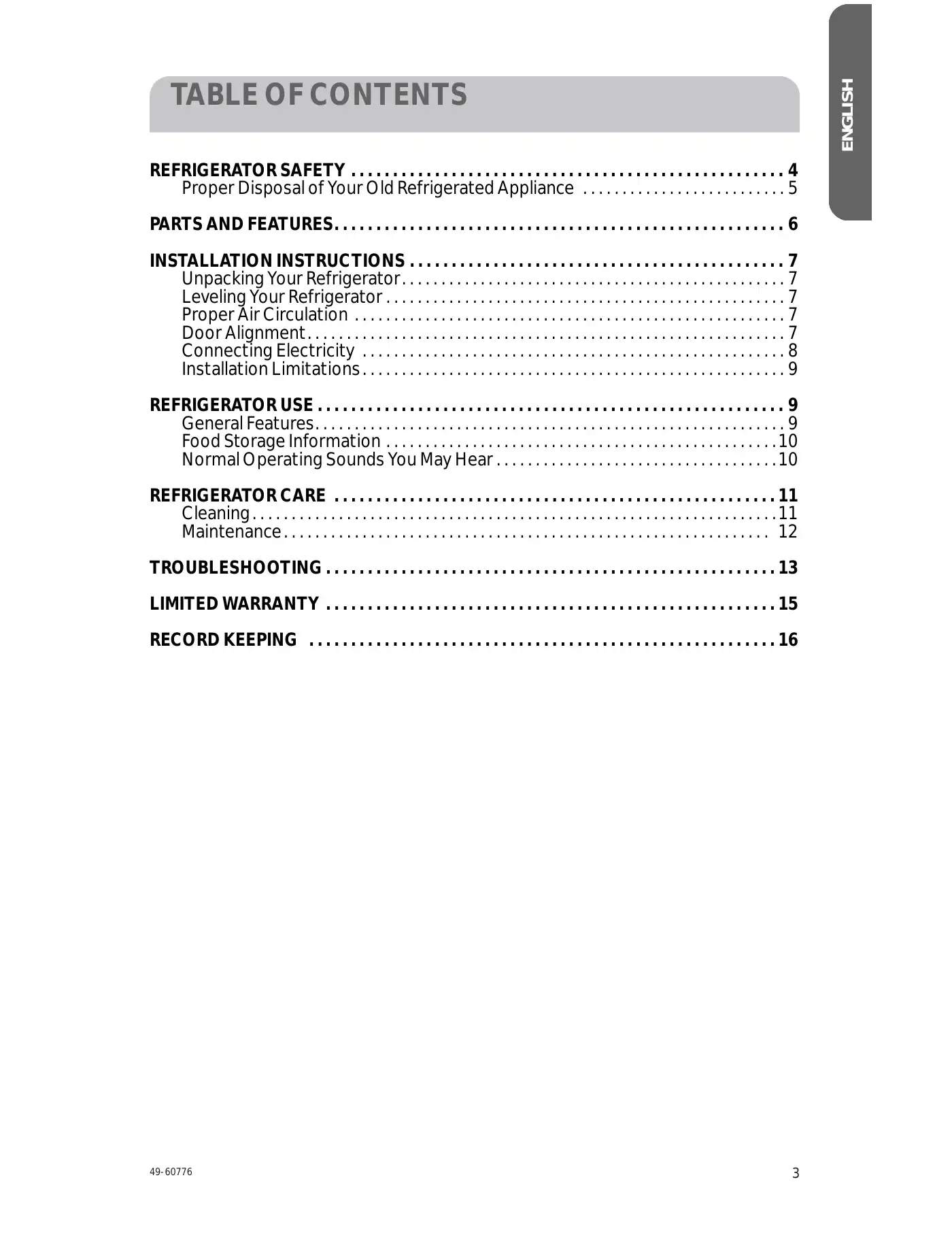 Haier HC17SF15RB User Manual Manual pdf 3 page image
