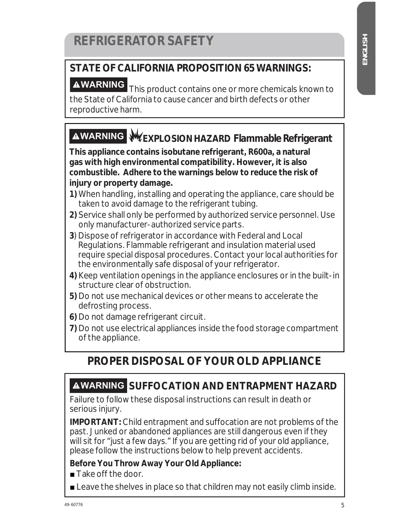 Haier HC17SF15RB User Manual Manual pdf 5 page image