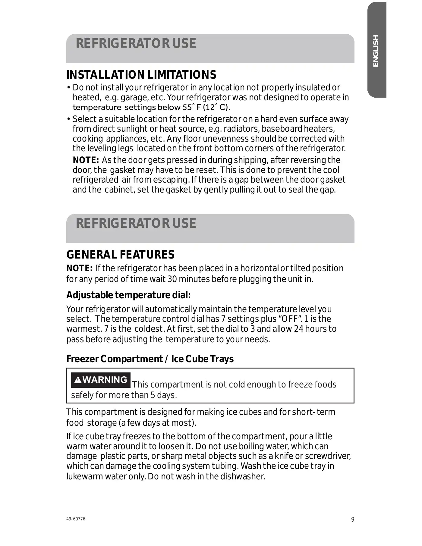 Haier HC17SF15RB User Manual Manual pdf 9 page image