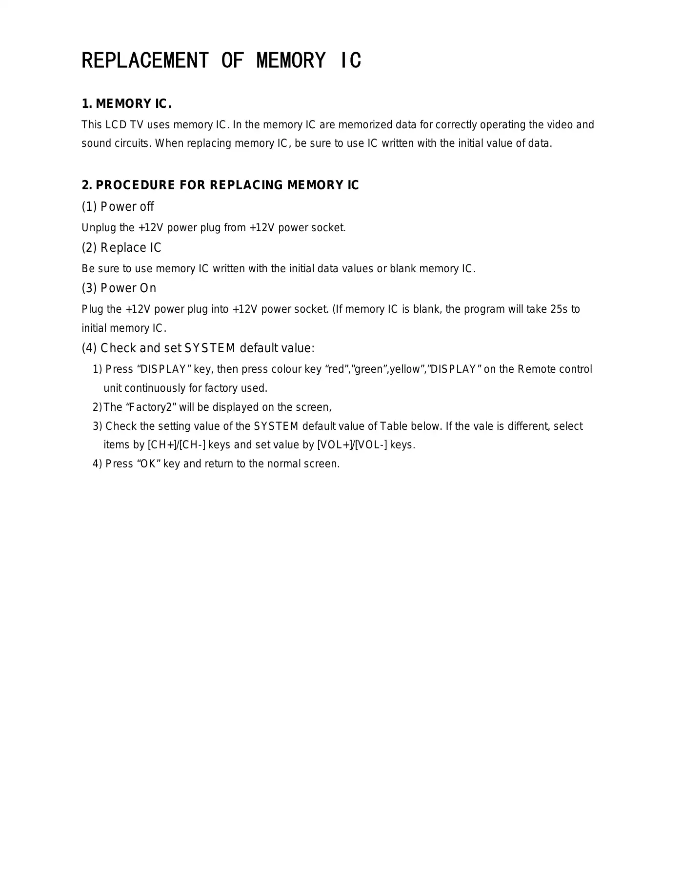 Haier HLE20BB Service Manual Manual pdf 9 page image